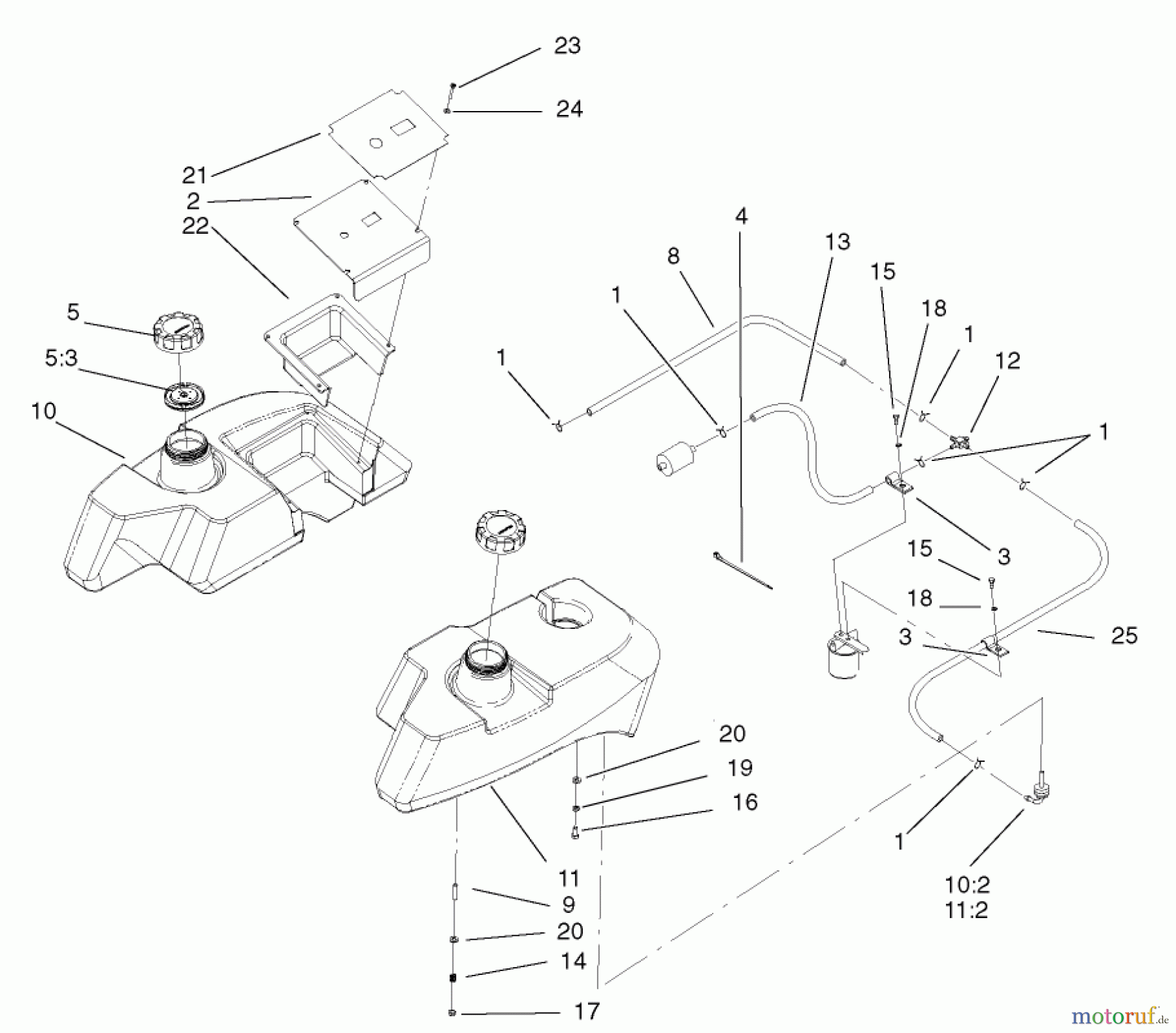  Zerto-Turn Mäher 74230 (Z257) - Toro Z Master Mower, 52