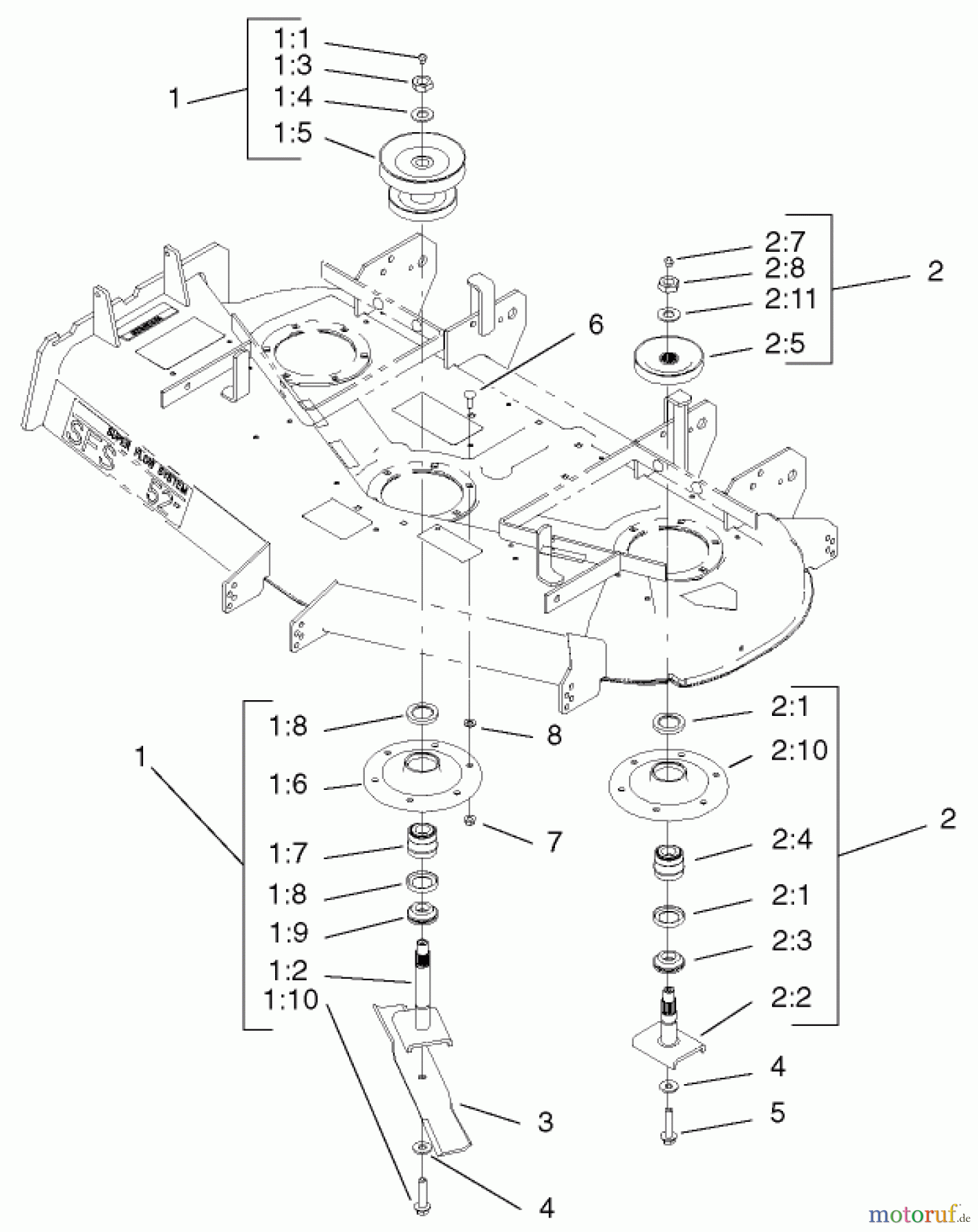  Zerto-Turn Mäher 74230 (Z257) - Toro Z Master Mower, 52