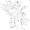 Zerto-Turn Mäher 74231 (Z257) - Toro Z Master Mower, 62" SFS Side Discharge Deck (SN: 230000001 - 230006000) (2003) Listas de piezas de repuesto y dibujos SPINDLE AND PULLEY ASSEMBLY