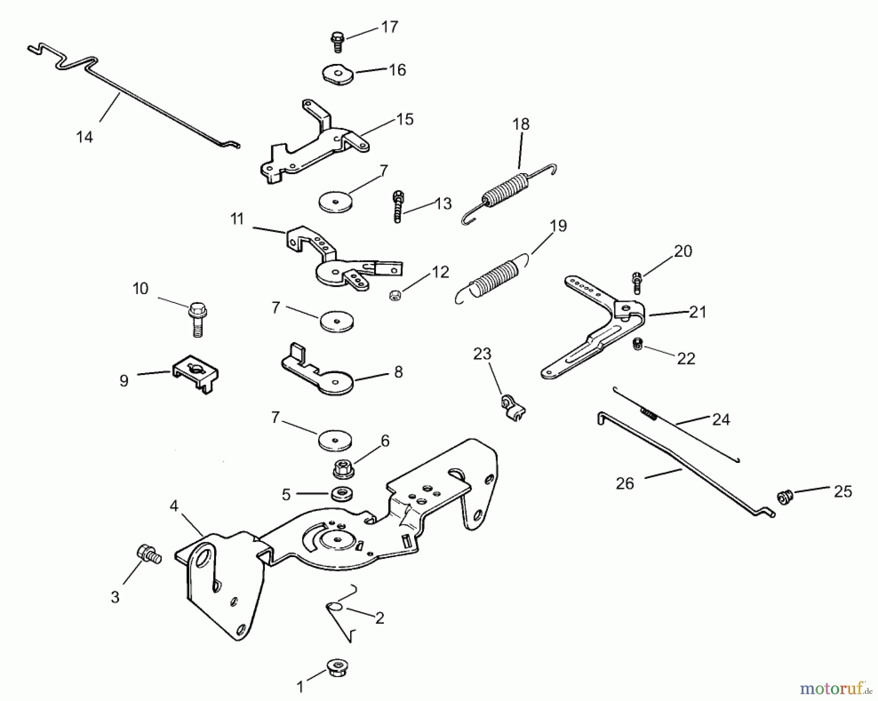  Zerto-Turn Mäher 74231 (Z257) - Toro Z Master Mower, 62