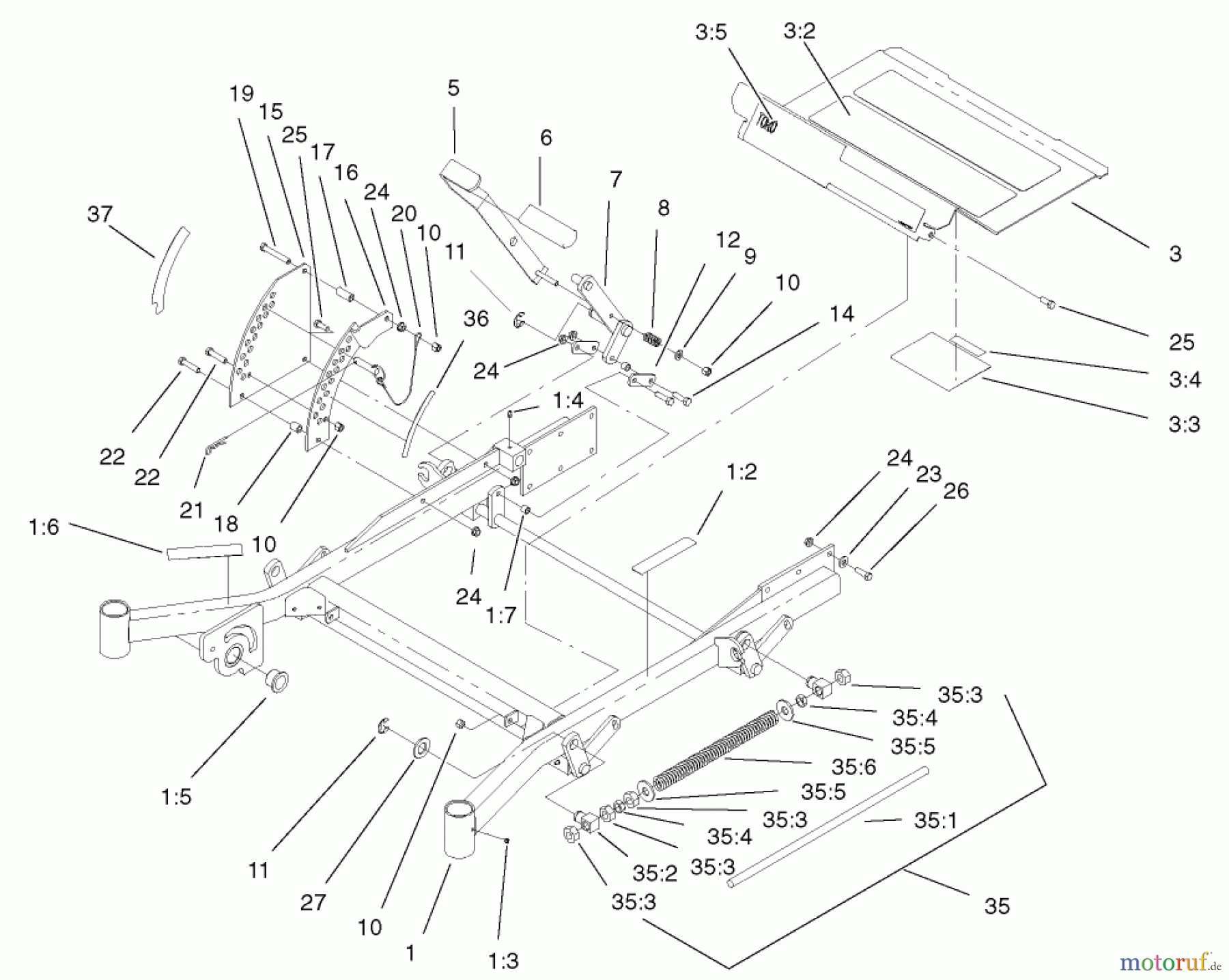  Zerto-Turn Mäher 74234 (Z255) - Toro Z Master Mower, 62