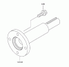 Zerto-Turn Mäher 74234 (Z255) - Toro Z Master Mower, 62" SFS Side Discharge Deck (SN: 230006001 - 230999999) (2003) Listas de piezas de repuesto y dibujos P.T.O. EQUIPMENT ASSEMBLY KAWASAKI FH721D-AS05