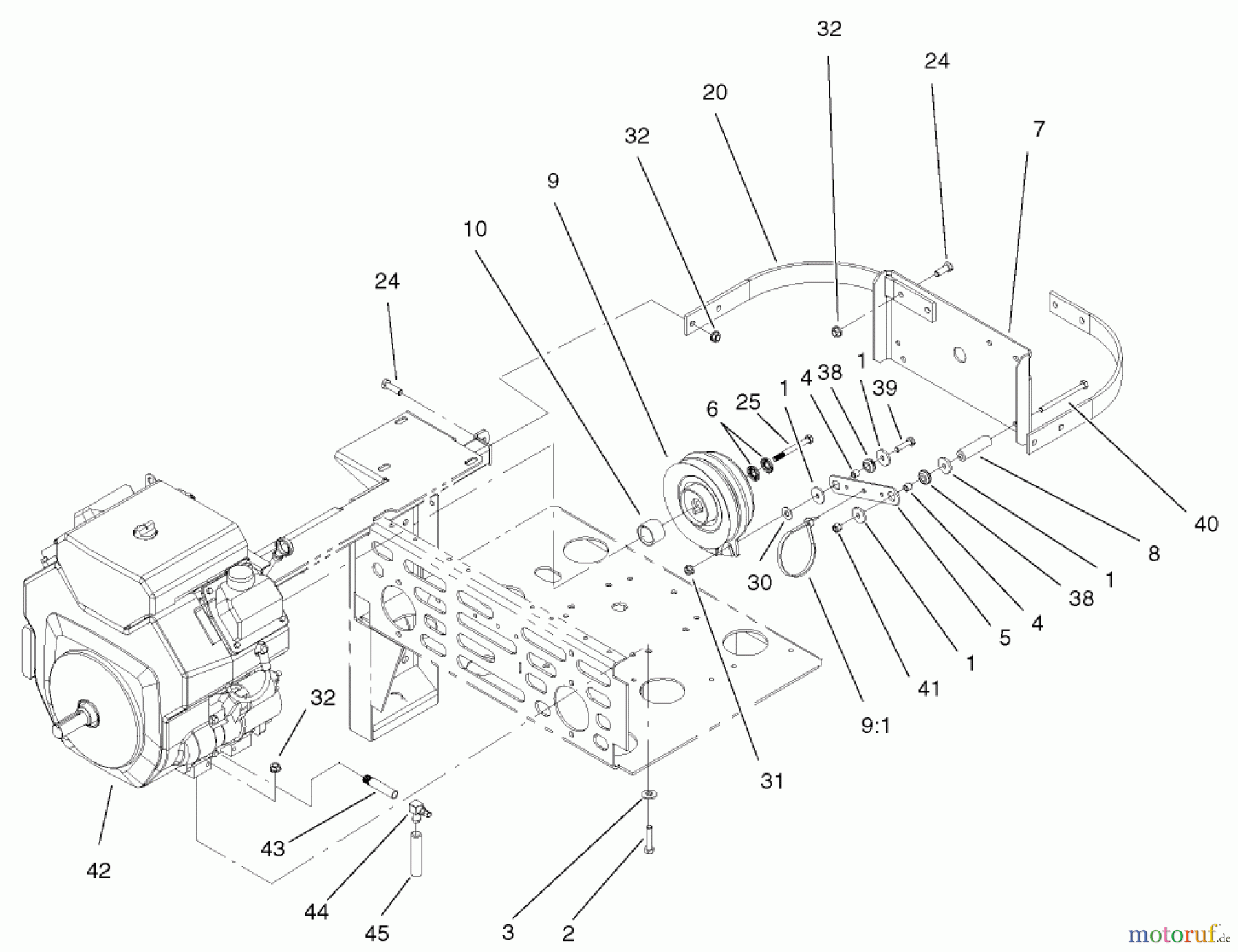  Zerto-Turn Mäher 74235 (Z255) - Toro Z Master Mower, 72