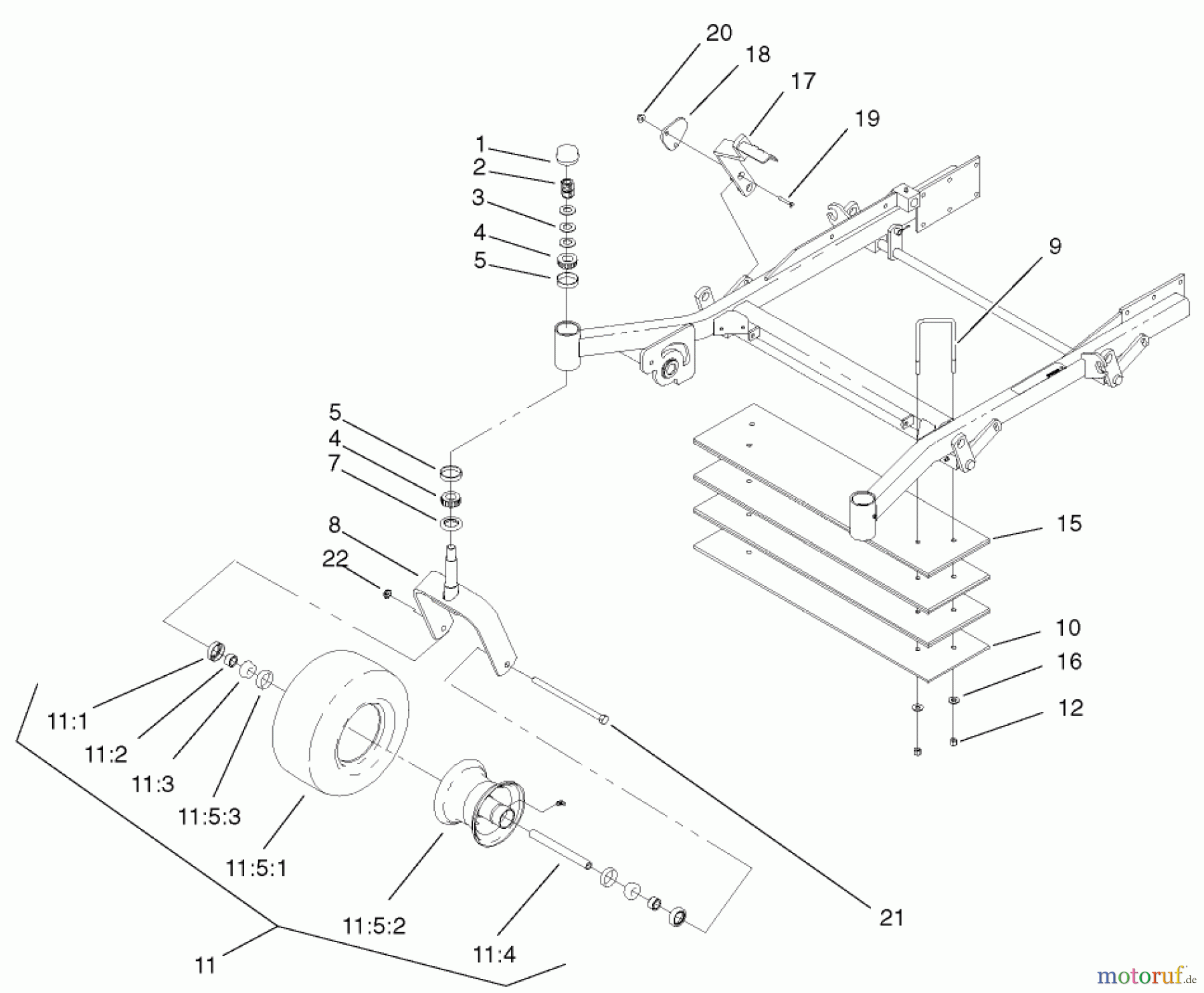  Zerto-Turn Mäher 74236 (Z287L) - Toro Z Master Mower, 62