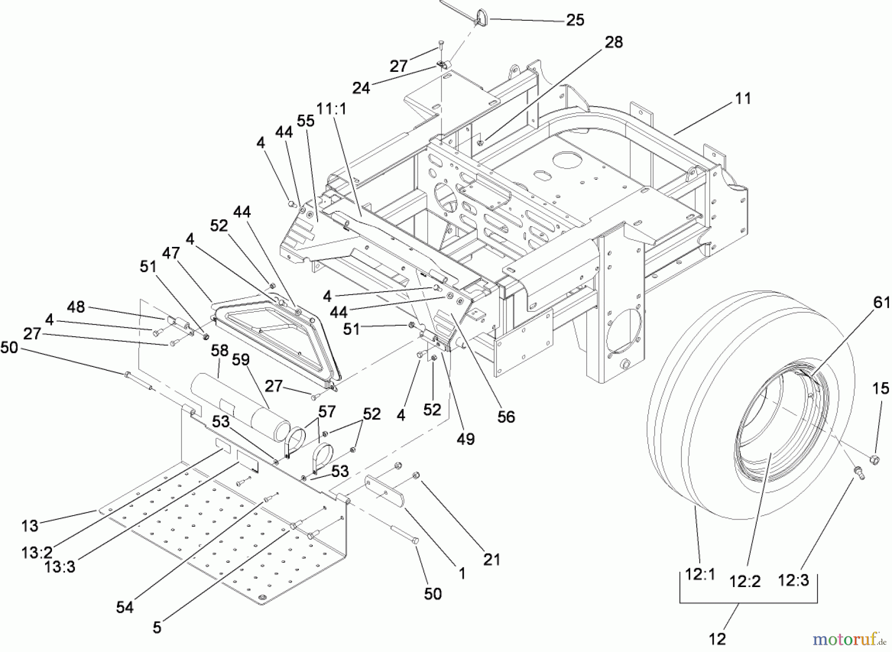  Zerto-Turn Mäher 74237CP (Z500) - Toro Z Master Mower, 52