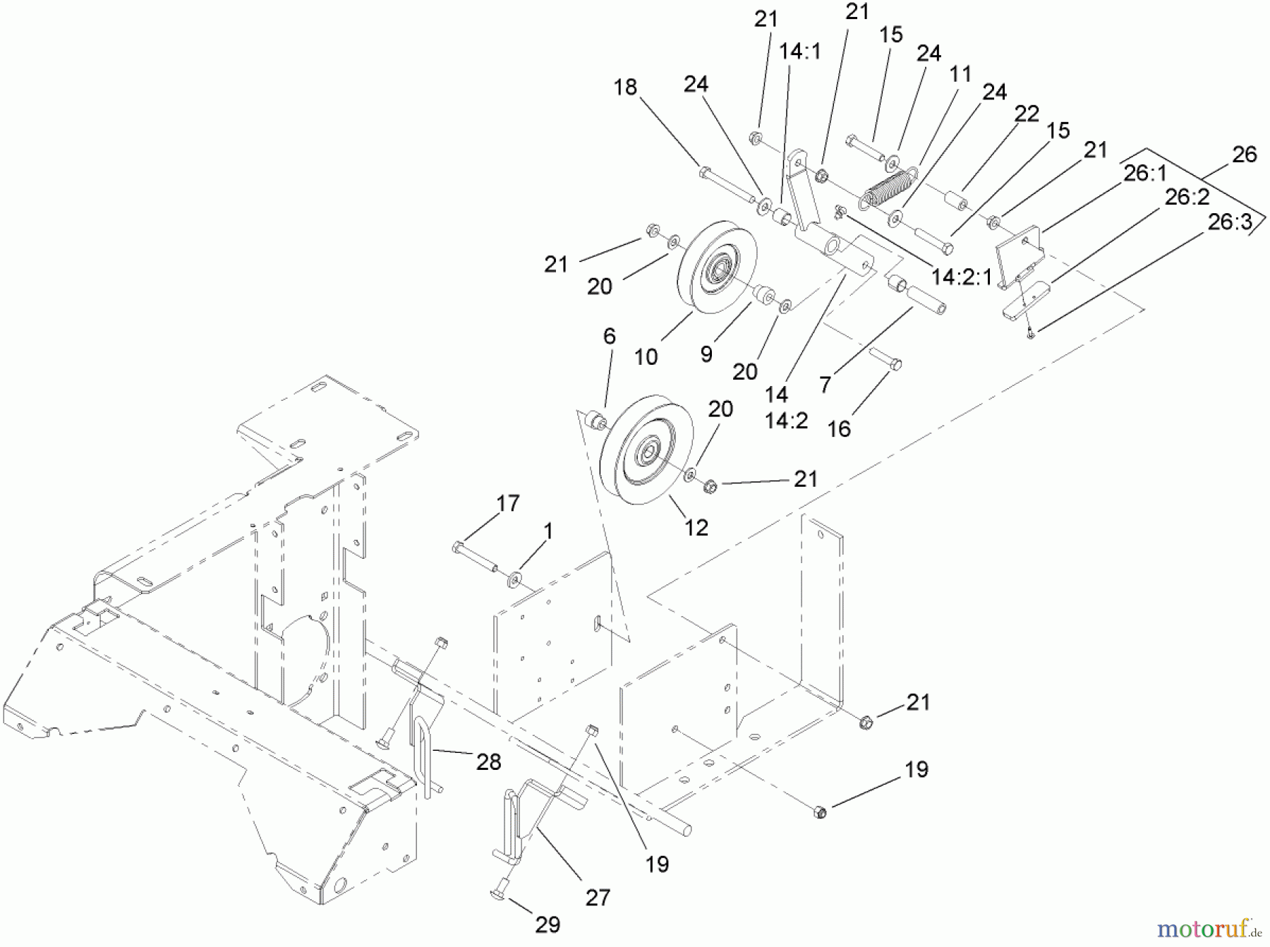  Zerto-Turn Mäher 74237CP (Z528) - Toro Z Master Mower, 52