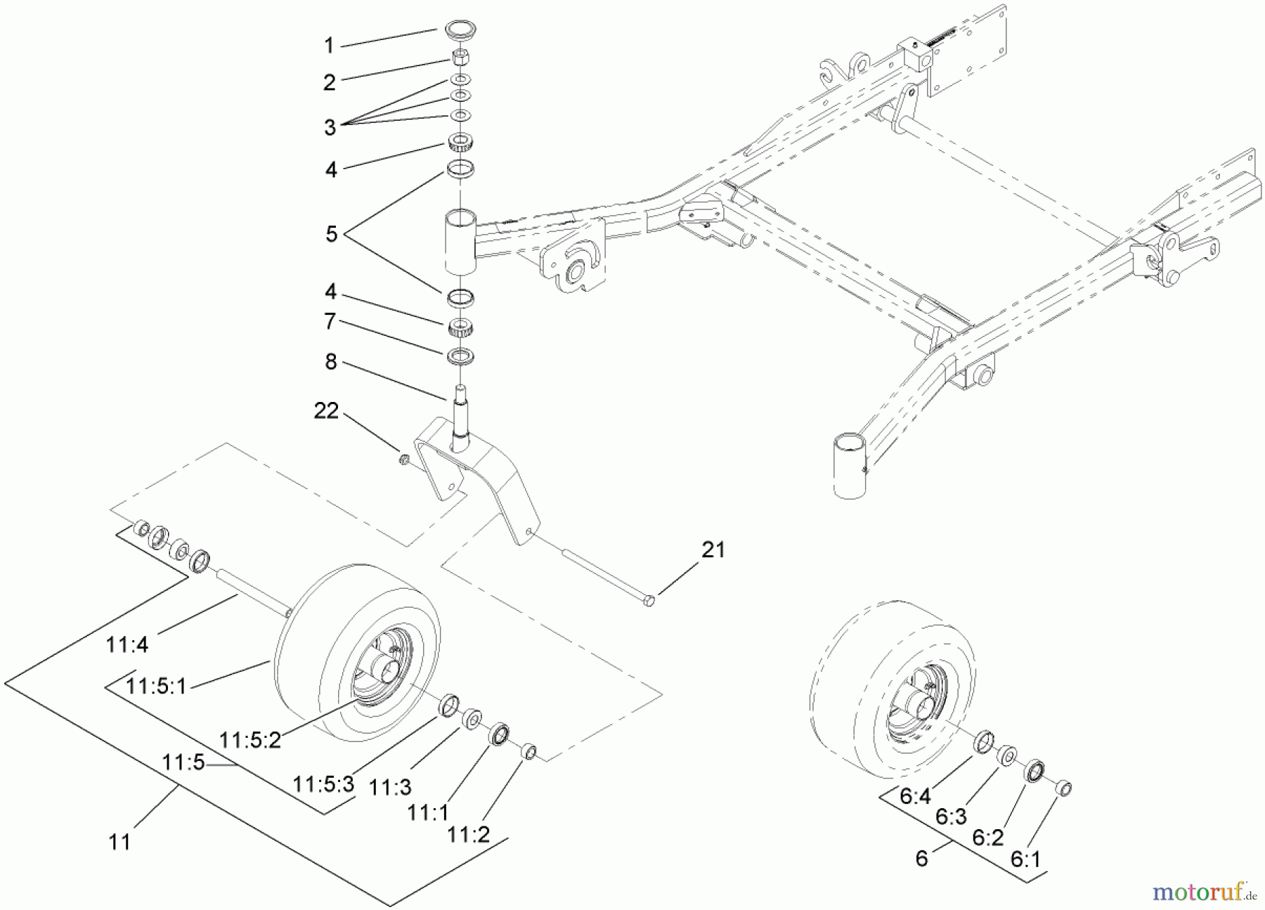  Zerto-Turn Mäher 74238CP (Z500) - Toro Z Master Mower, 60