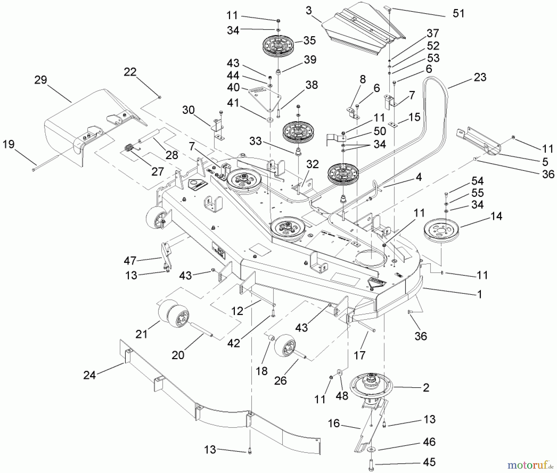  Zerto-Turn Mäher 74238CP (Z500) - Toro Z Master Mower, 60