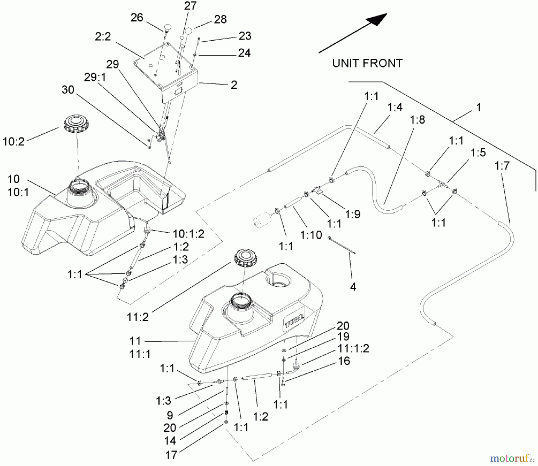  Zerto-Turn Mäher 74238CP (Z500) - Toro Z Master Mower, 60