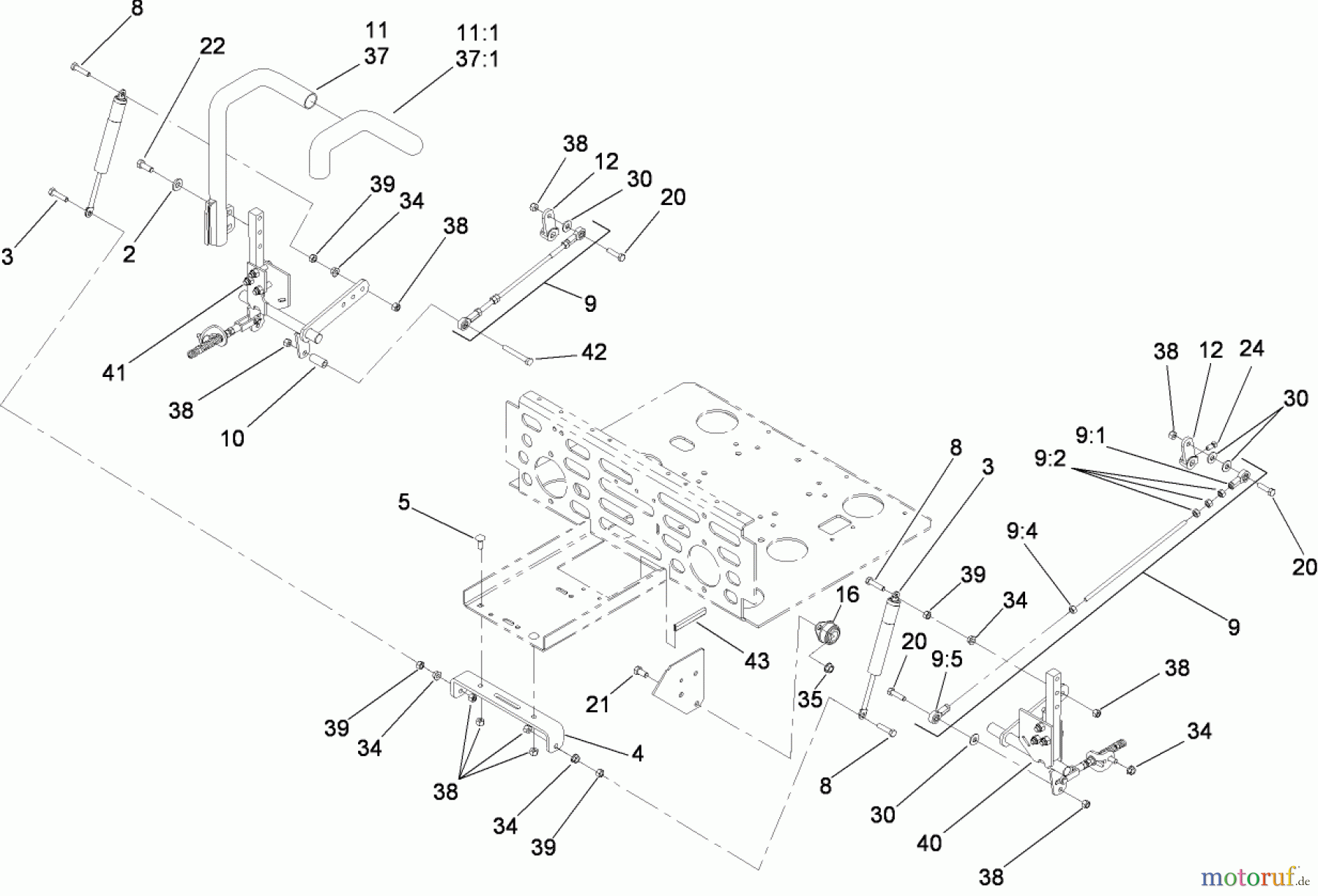  Zerto-Turn Mäher 74238CP (Z500) - Toro Z Master Mower, 60