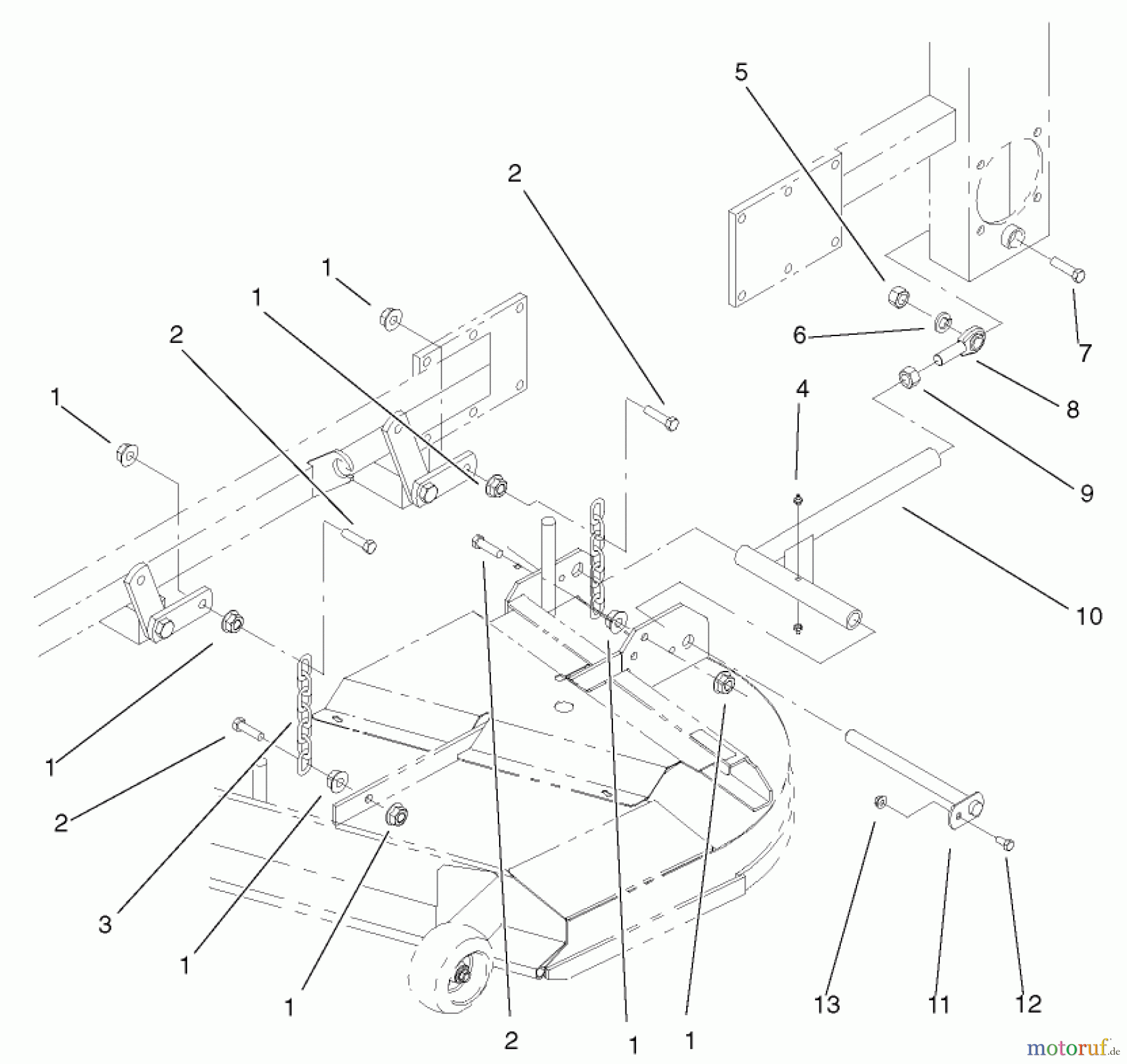  Zerto-Turn Mäher 74240 (Z286E) - Toro Z Master Mower, 62