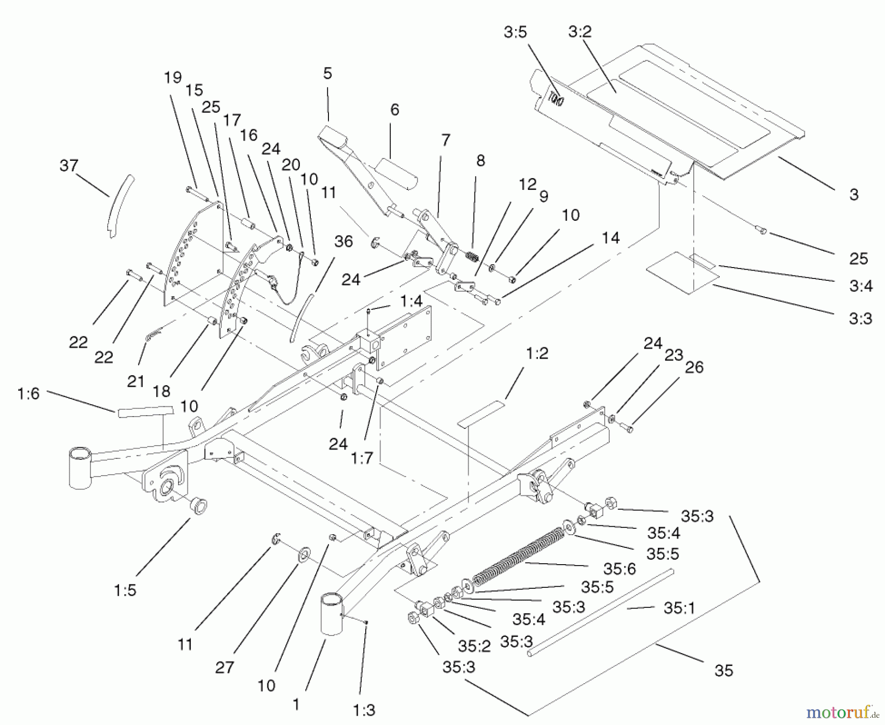  Zerto-Turn Mäher 74240 (Z286E) - Toro Z Master Mower, 62