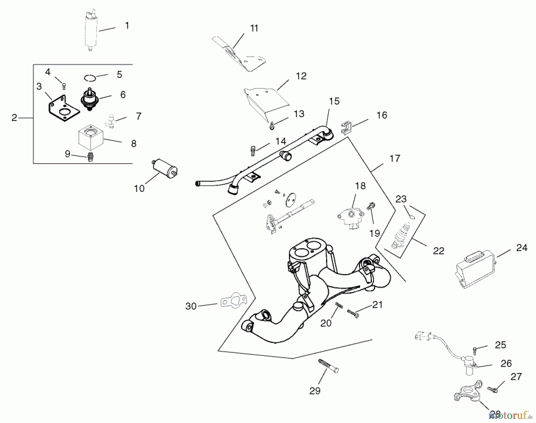  Zerto-Turn Mäher 74240 (Z286E) - Toro Z Master Mower, 62