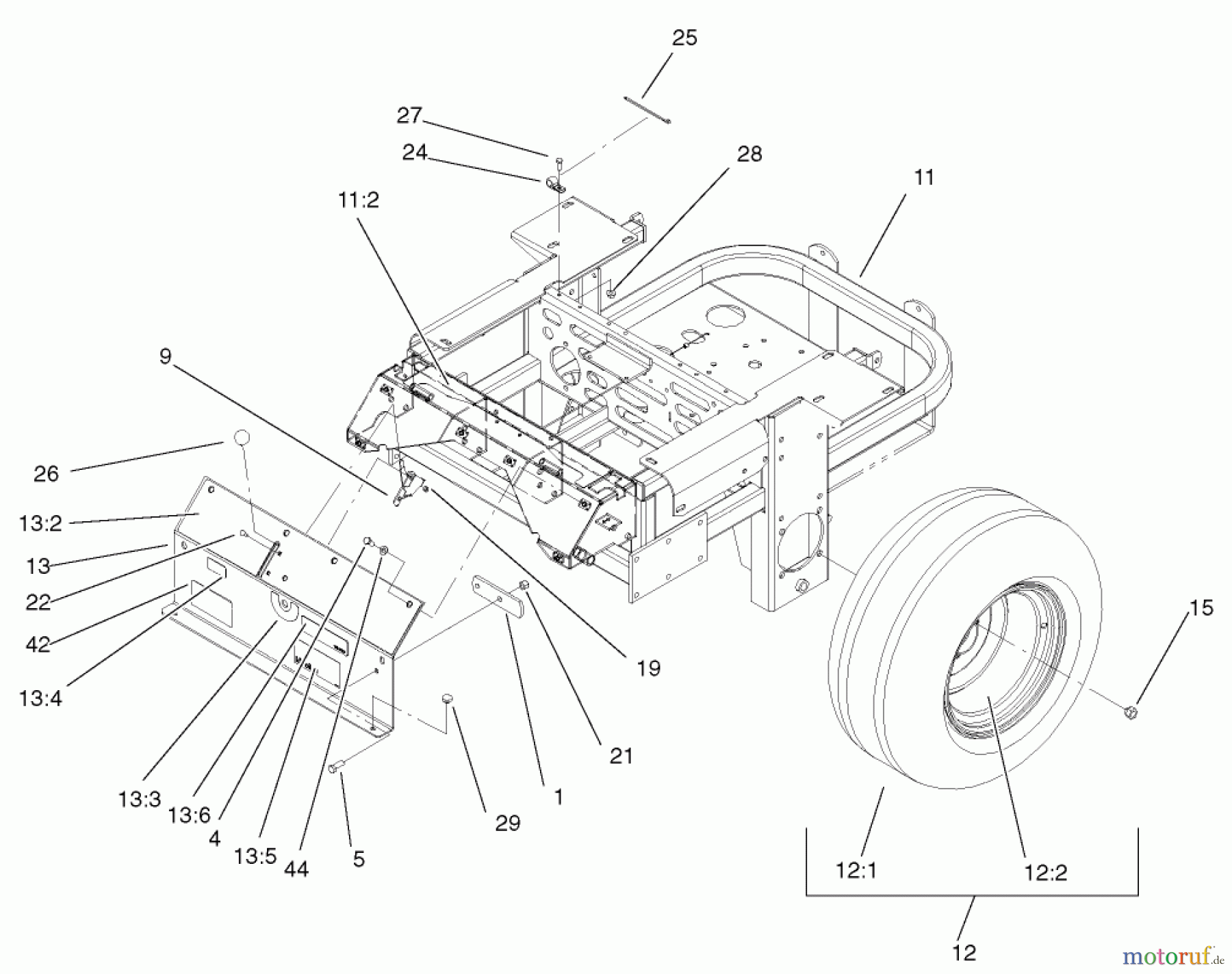  Zerto-Turn Mäher 74240 (Z286E) - Toro Z Master Mower, 62