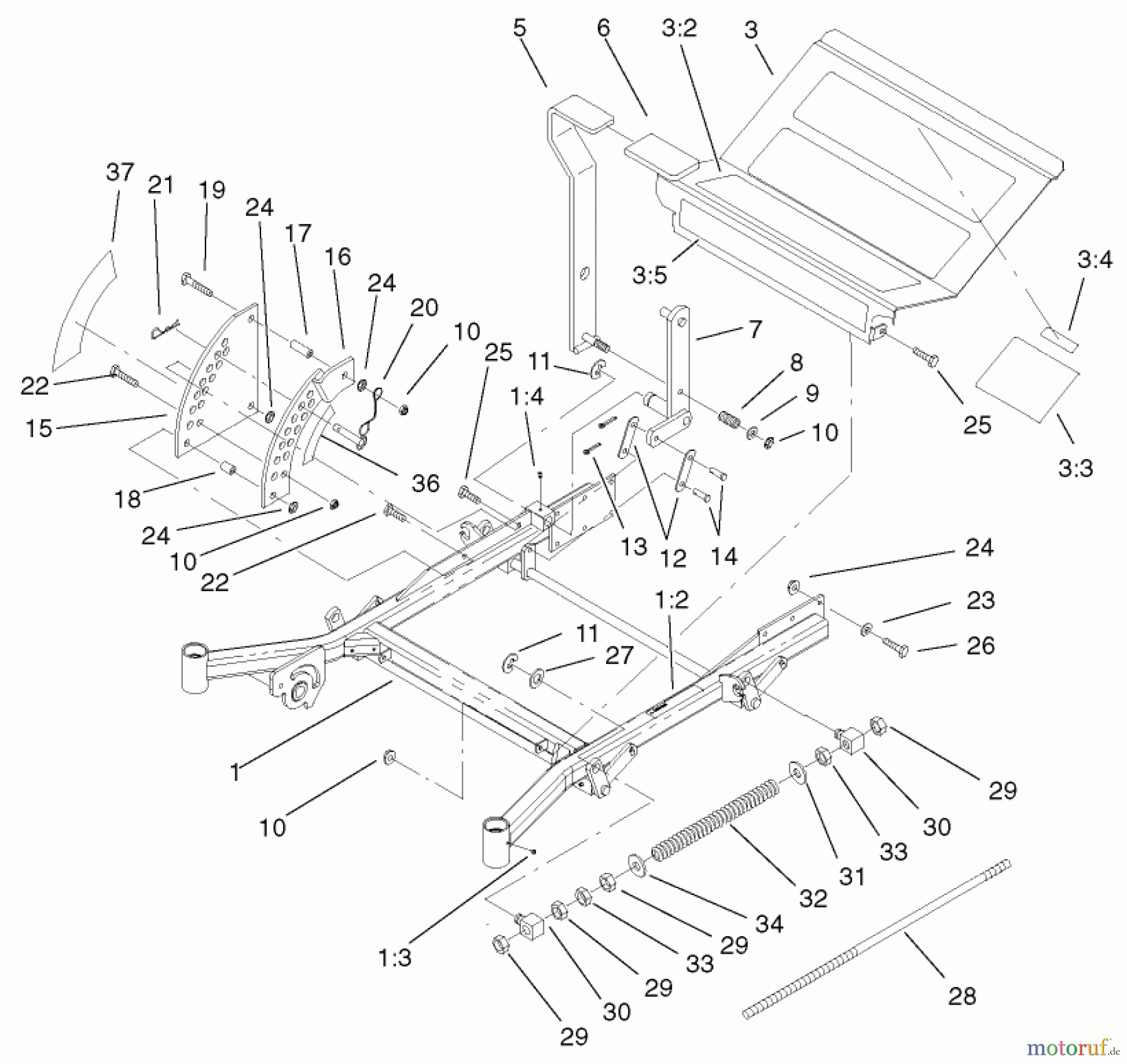  Zerto-Turn Mäher 74241 (Z286E) - Toro Z Master Mower, 72