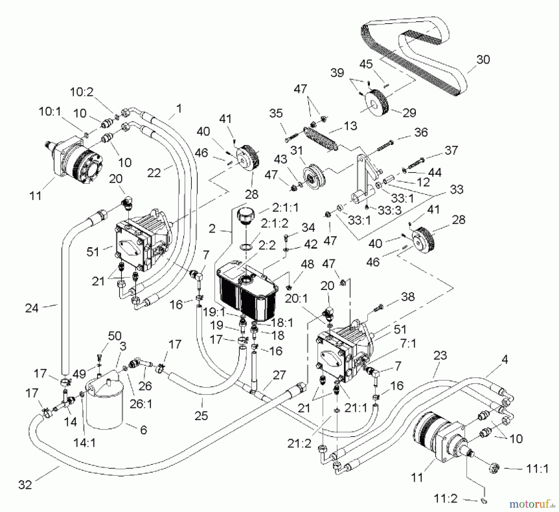  Zerto-Turn Mäher 74242 (Z500) - Toro Z Master Mower, 52