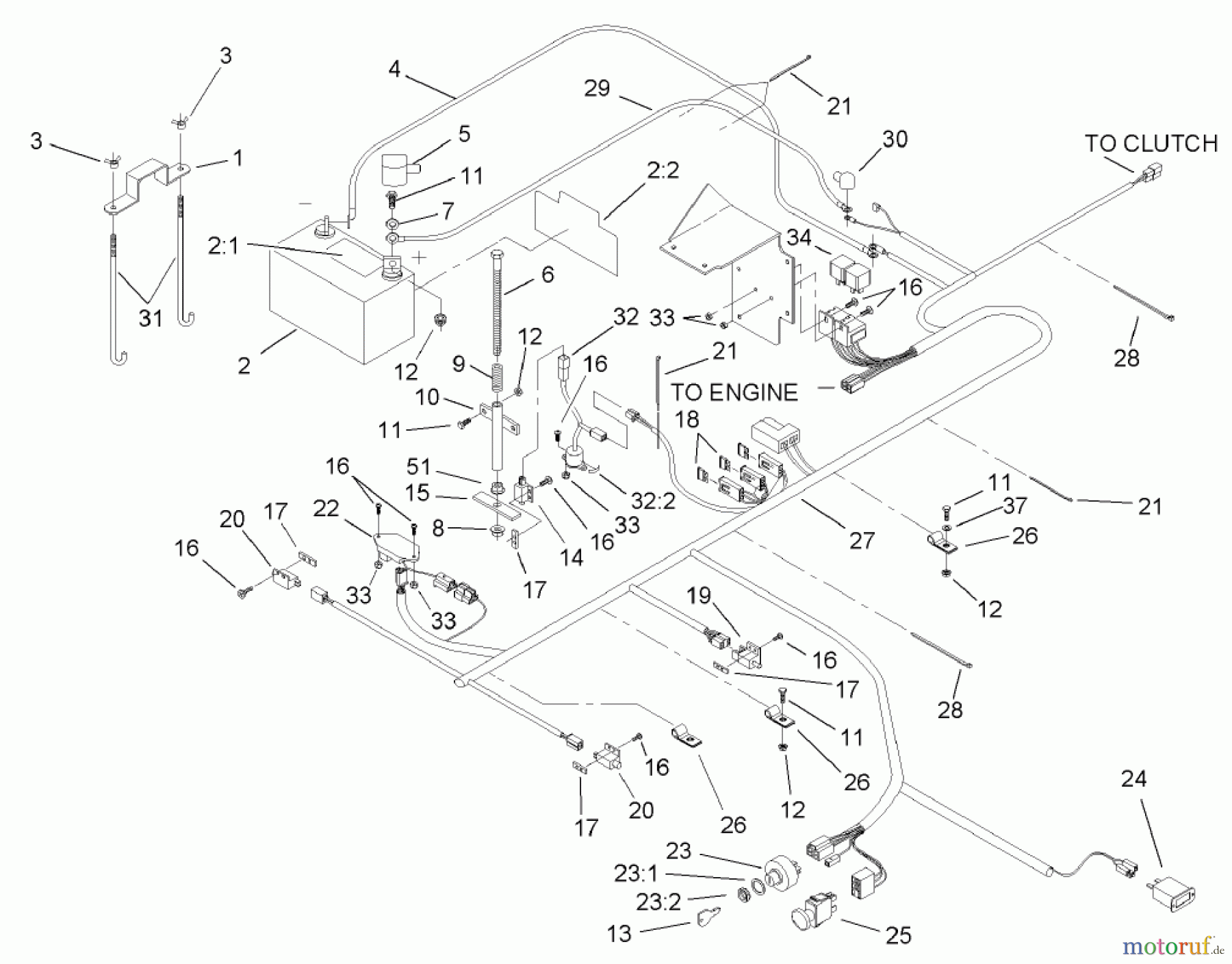  Zerto-Turn Mäher 74244 (Z553) - Toro Z Master Mower, 60