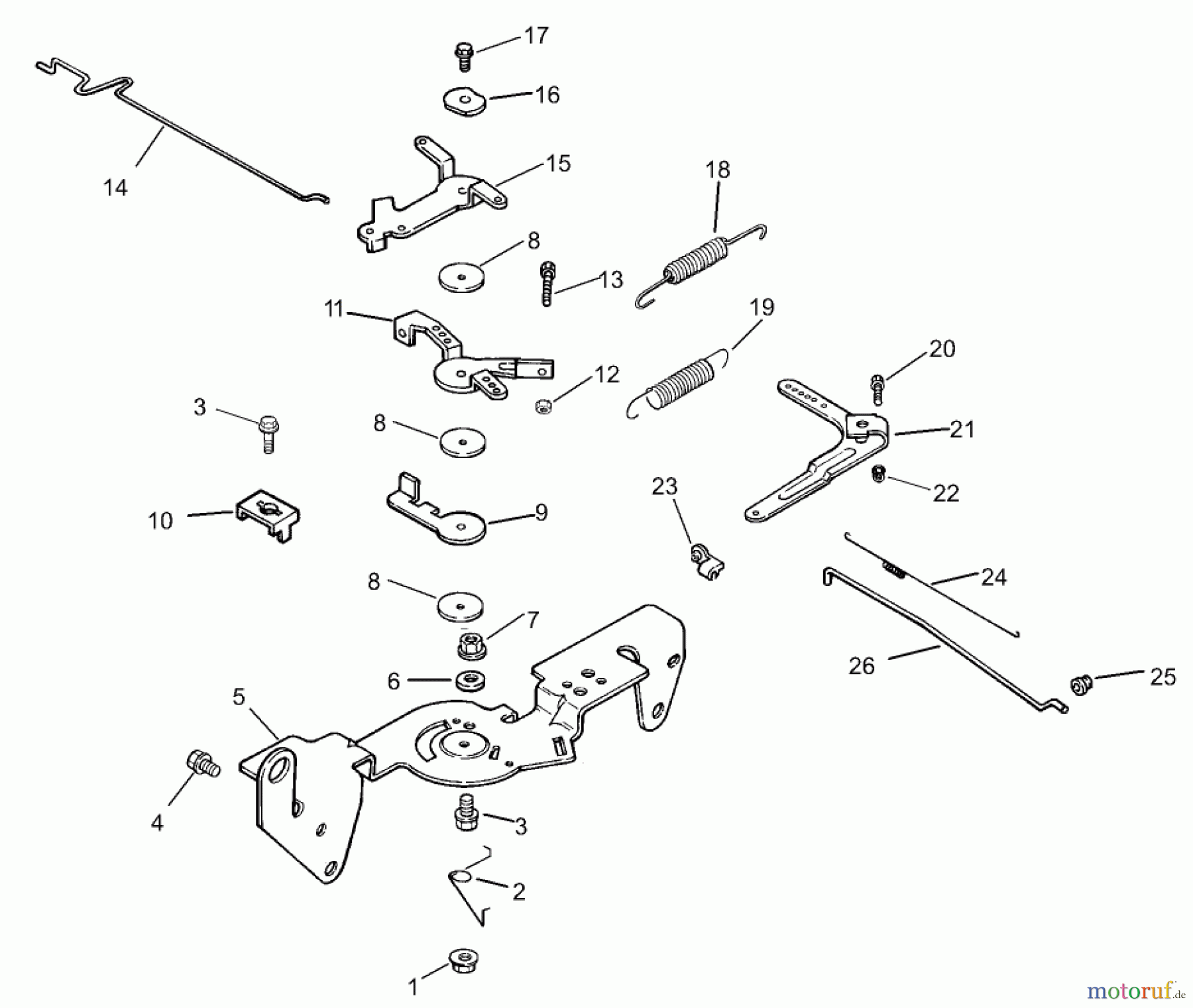  Zerto-Turn Mäher 74244 (Z553) - Toro Z Master Mower, 60