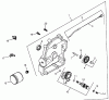 Zerto-Turn Mäher 74244 (Z553) - Toro Z Master Mower, 60" TURBO FORCE Side Discharge Deck (SN: 250000001 - 250999999) (2005) Listas de piezas de repuesto y dibujos OIL PAN AND LUBRICATION ASSEMBLY KOHLER CH23S 76584