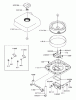 Zerto-Turn Mäher 74245 (Z555) - Toro Z Master Mower, 60" TURBO FORCE Side Discharge Deck (SN: 240000001 - 240002000) (2004) Listas de piezas de repuesto y dibujos AIR FILTER/MUFFLER ASSEMBLY KAWASAKI FH721D-AS05