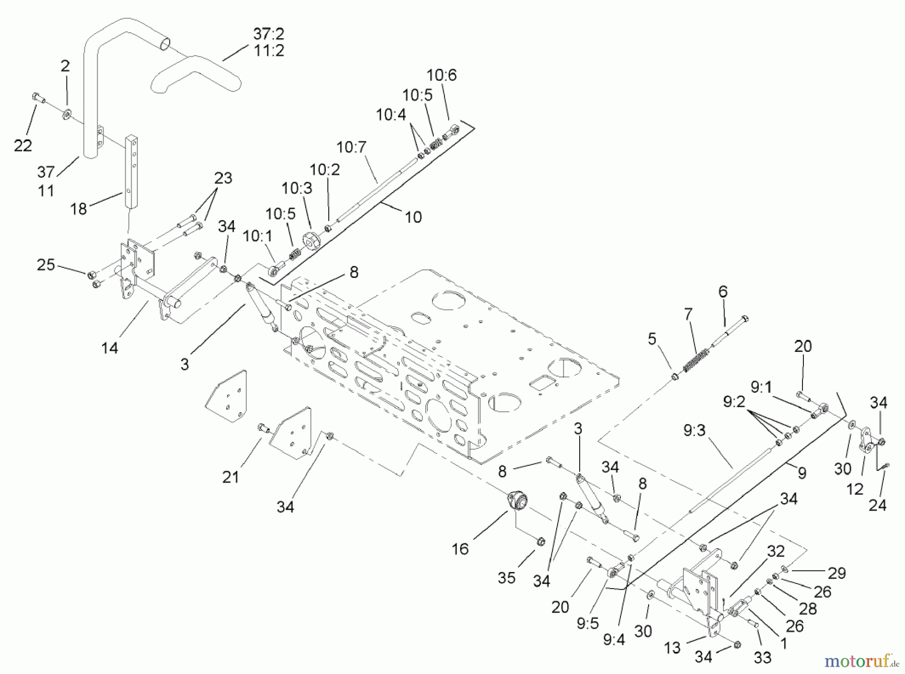  Zerto-Turn Mäher 74245 (Z555) - Toro Z Master Mower, 60