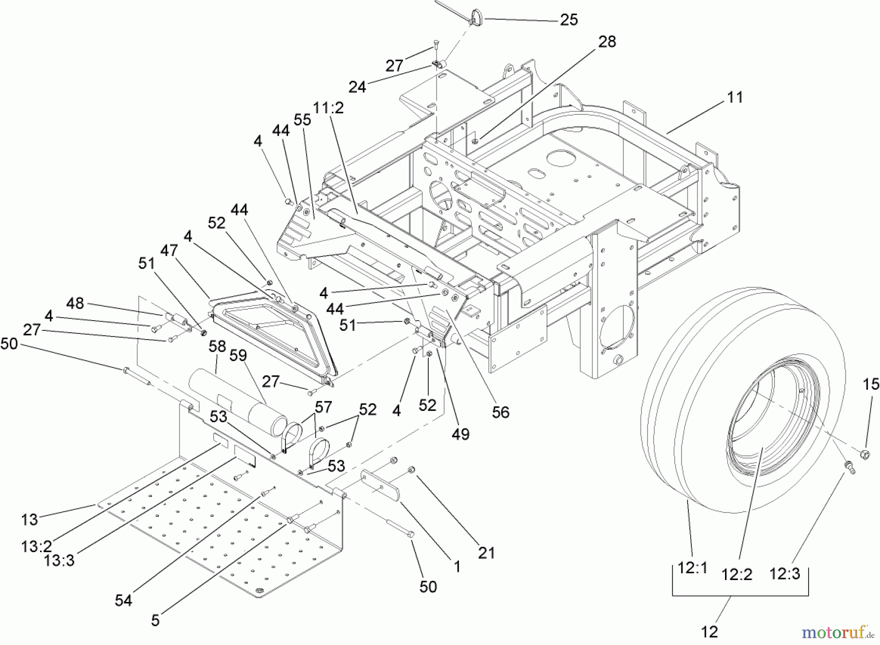  Zerto-Turn Mäher 74248 (Z500) - Toro Z Master Mower, 52