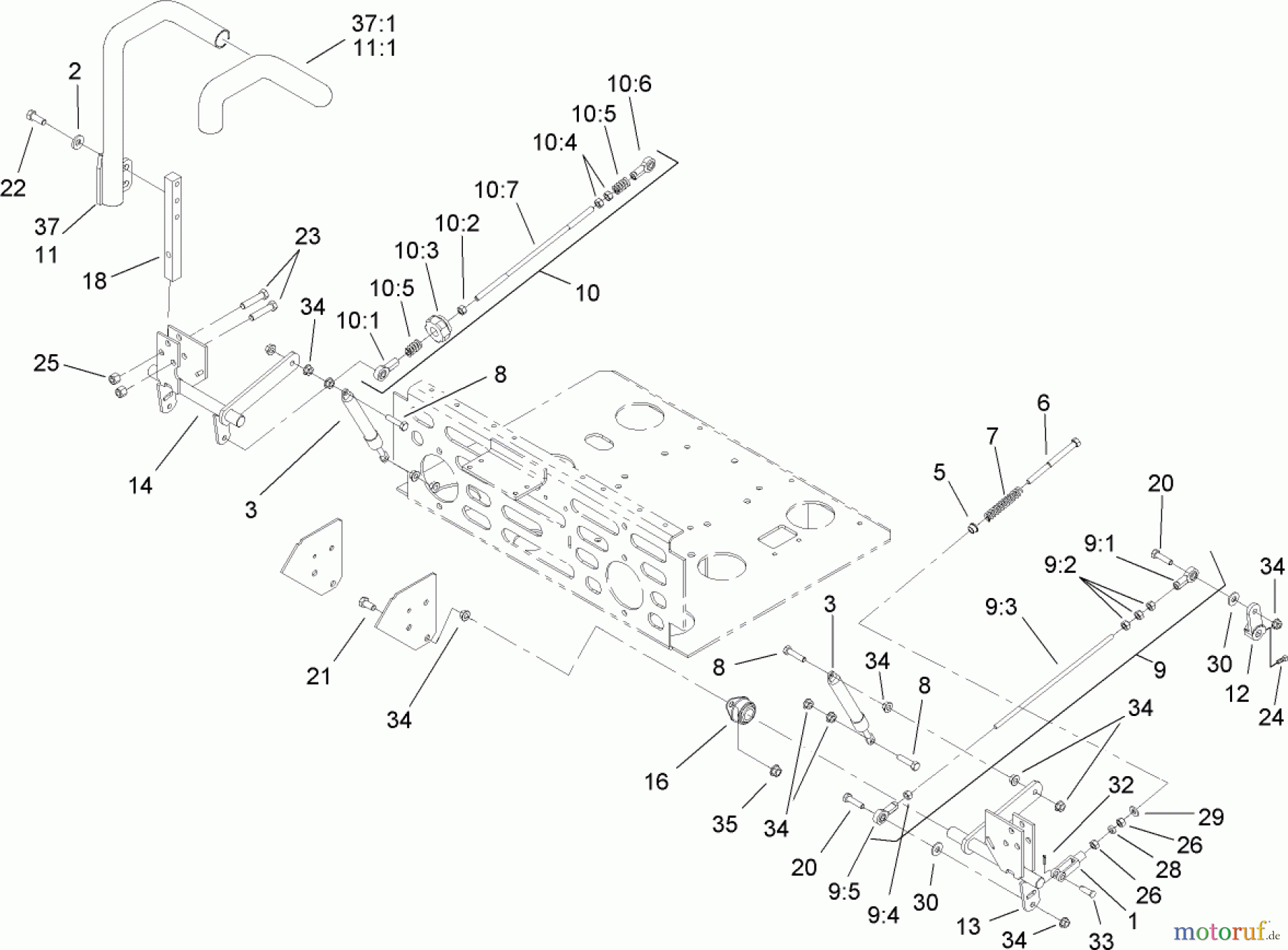  Zerto-Turn Mäher 74248 (Z500) - Toro Z Master Mower, 52