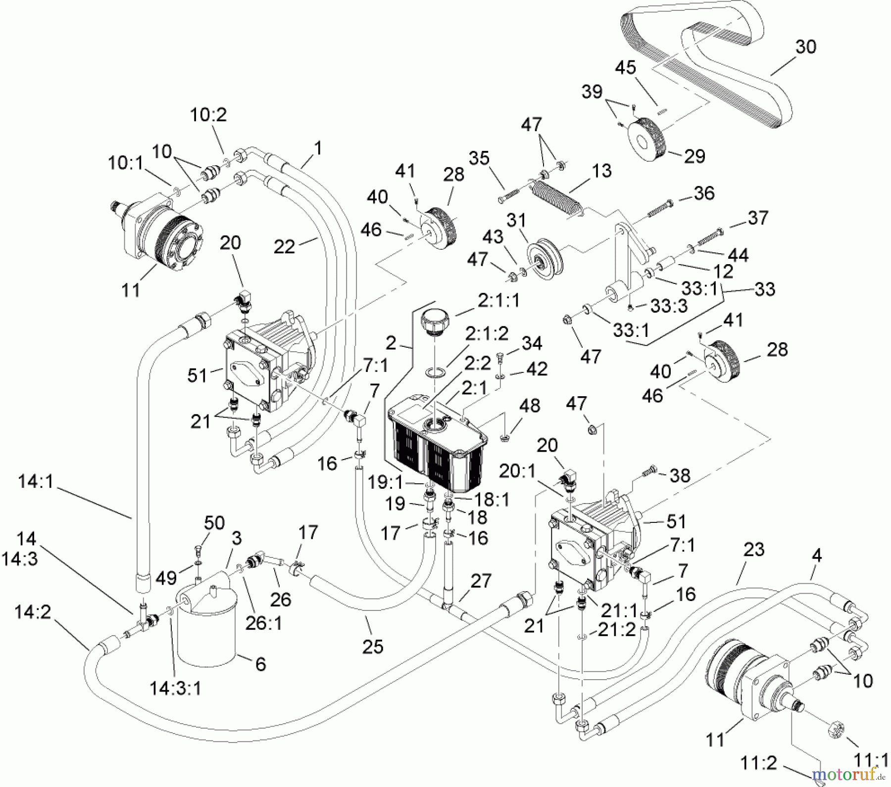  Zerto-Turn Mäher 74248 (Z500) - Toro Z Master Mower, 52