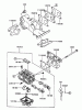 Zerto-Turn Mäher 74250 (Z587L) - Toro Z Master Mower, 60" TURBO FORCE Side Discharge Deck (SN: 240000001 - 240999999) (2004) Listas de piezas de repuesto y dibujos CARBURETOR ASSEMBLY KAWASAKI FD750D-AS03