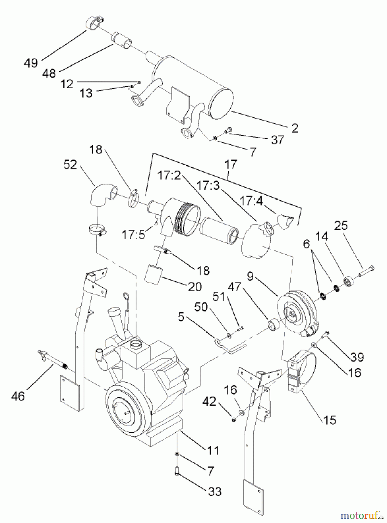  Zerto-Turn Mäher 74250 (Z587L) - Toro Z Master Mower, 60