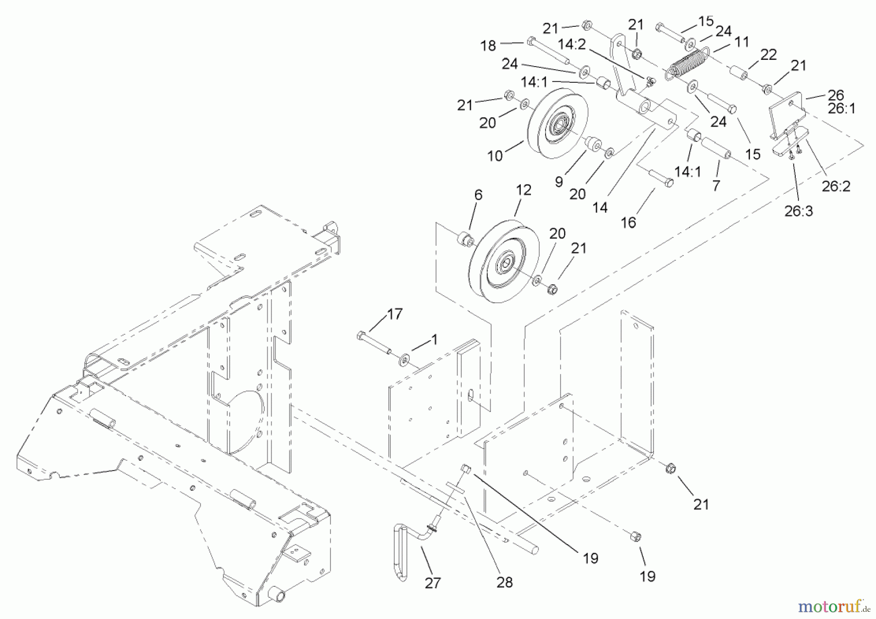  Zerto-Turn Mäher 74252 (Z587L) - Toro Z Master Mower, 72