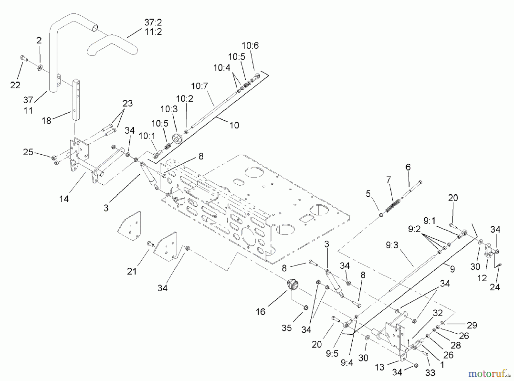  Zerto-Turn Mäher 74252 (Z587L) - Toro Z Master Mower, 72