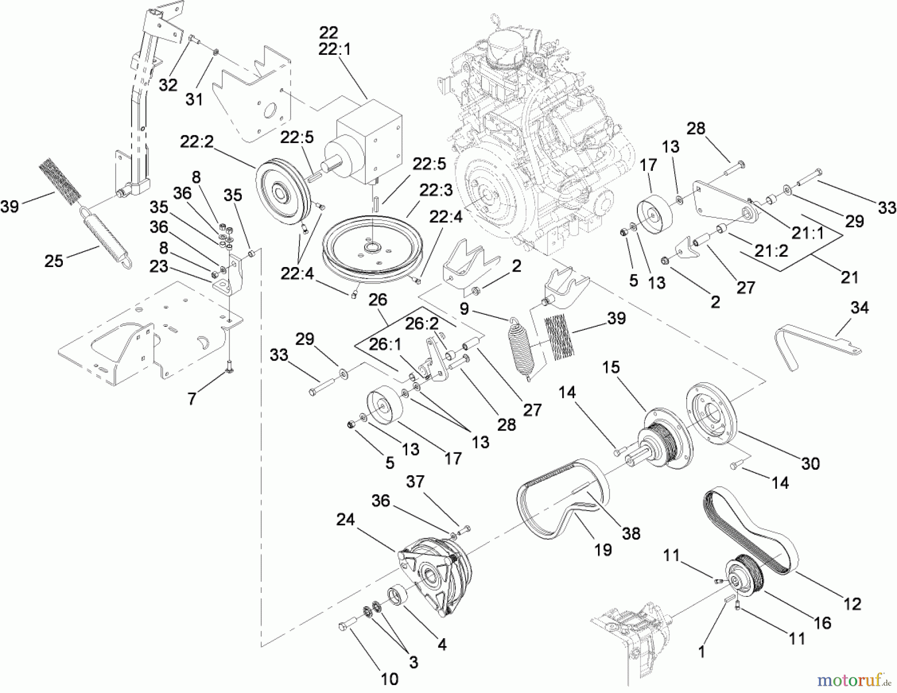  Zerto-Turn Mäher 74253 (Z580) - Toro Z Master Mower, 60