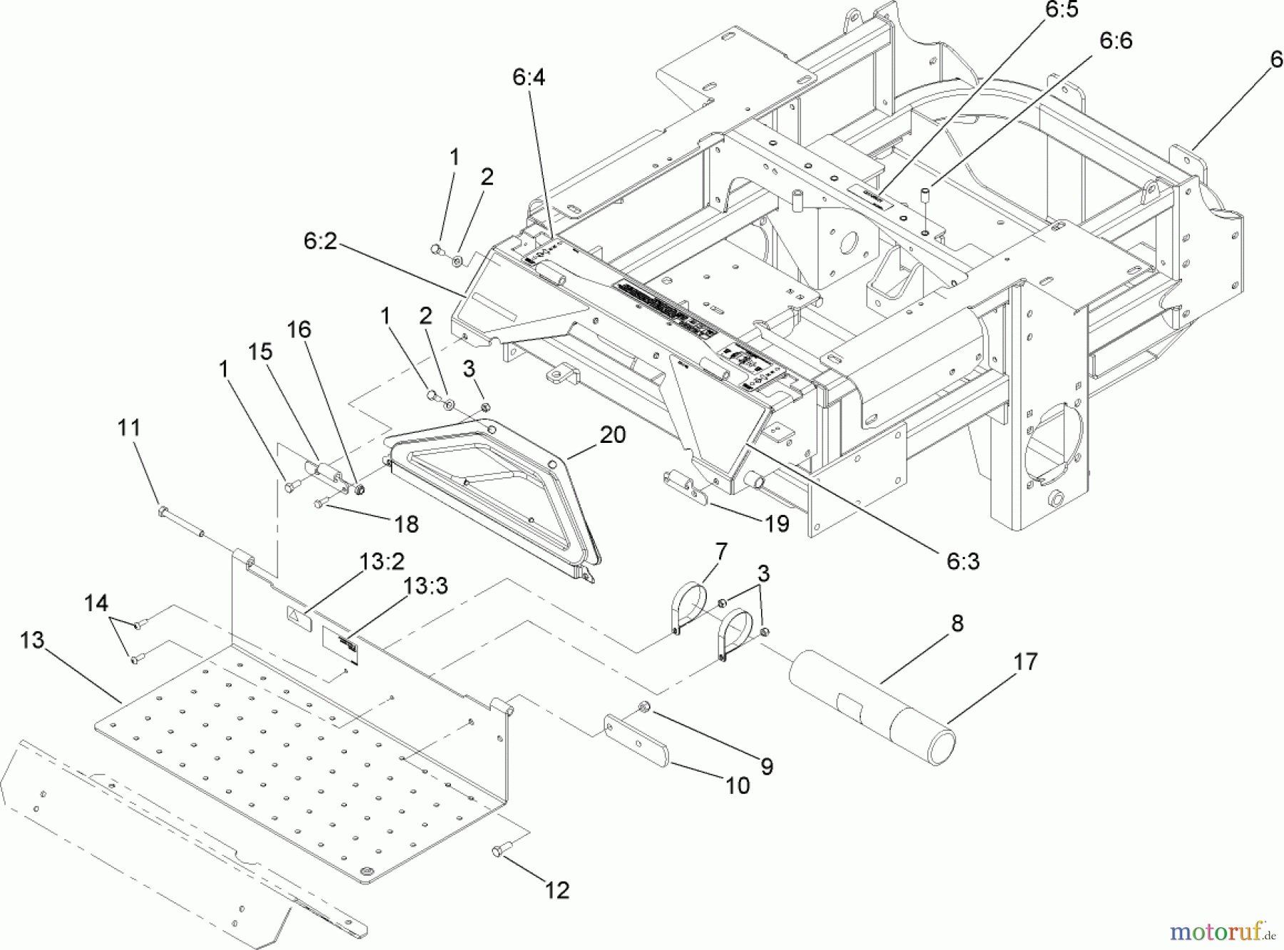  Zerto-Turn Mäher 74253 (Z589) - Toro Z Master Mower, 60