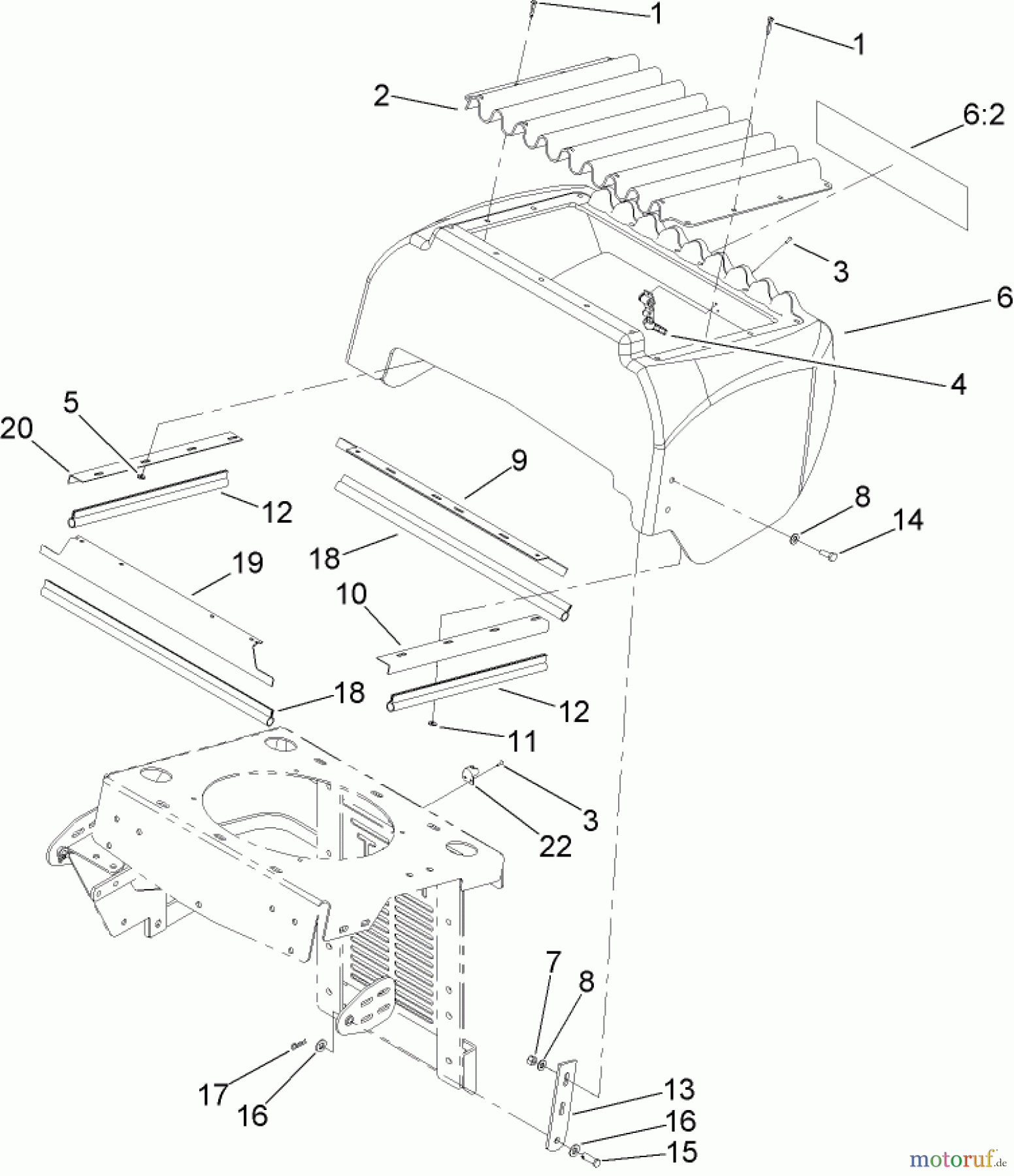  Zerto-Turn Mäher 74254 (Z589) - Toro Z Master Mower, 72