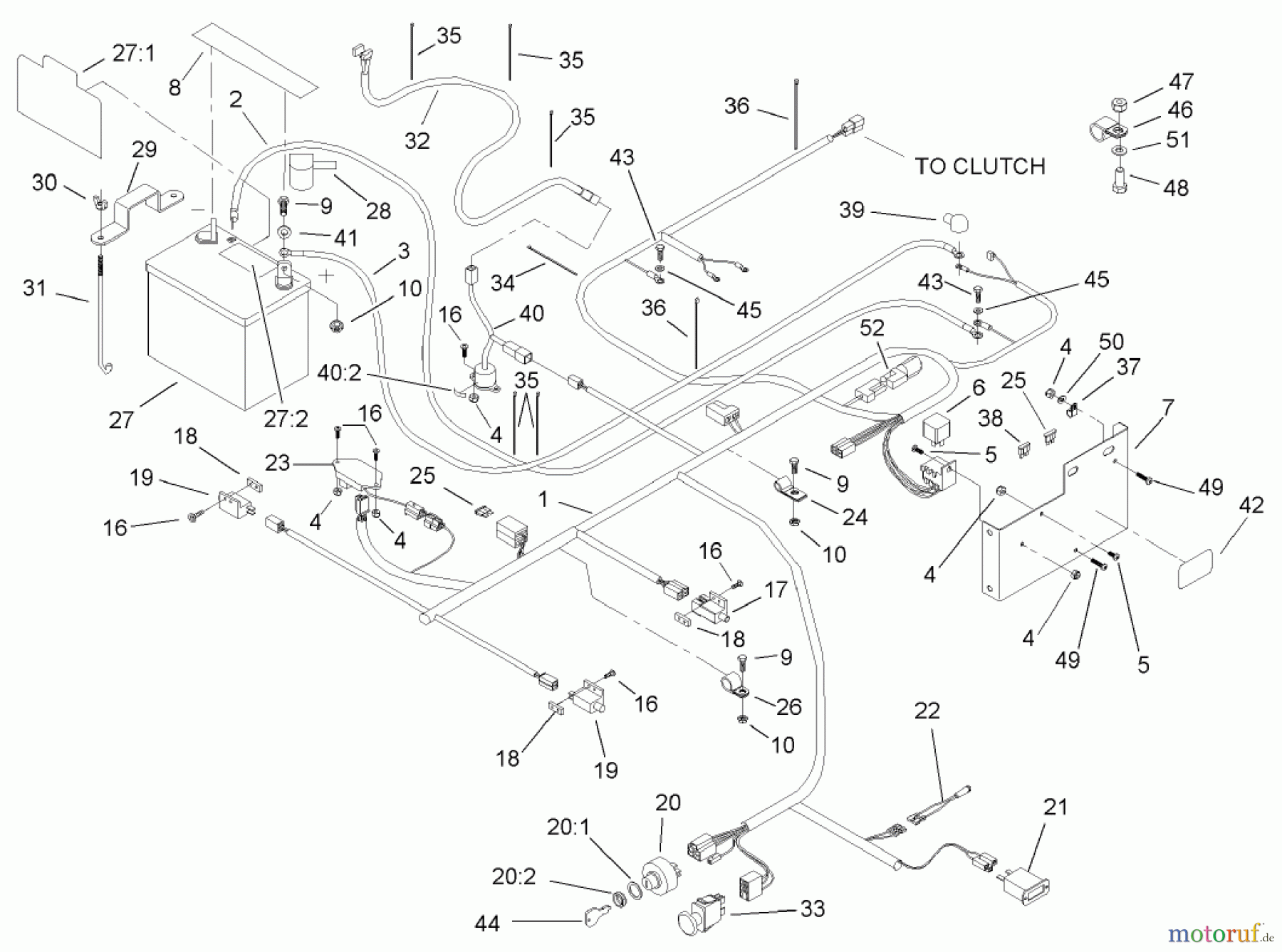  Zerto-Turn Mäher 74256 (Z588E) - Toro Z Master Mower, 72