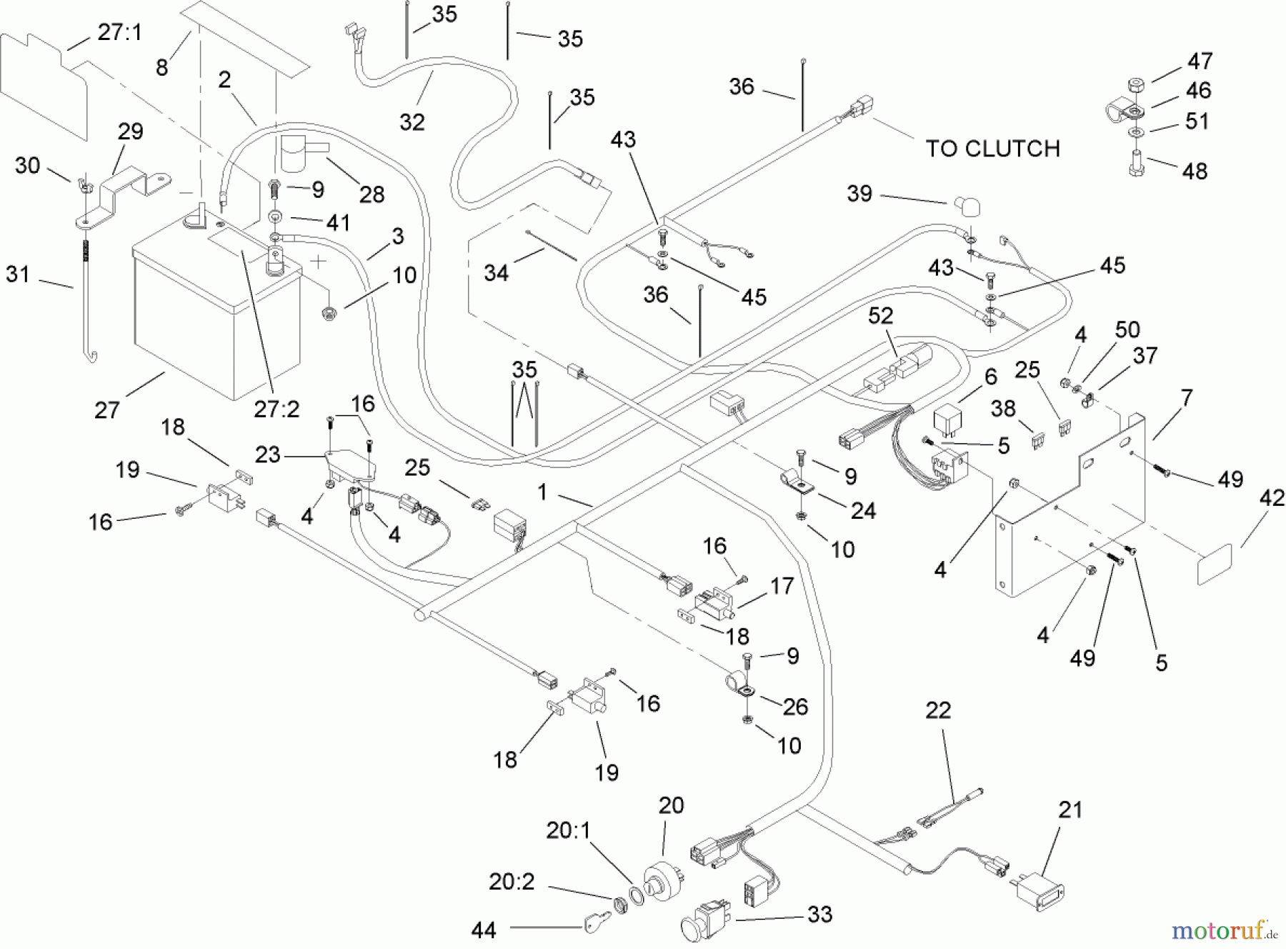  Zerto-Turn Mäher 74256 (Z588E) - Toro Z Master Mower, 72