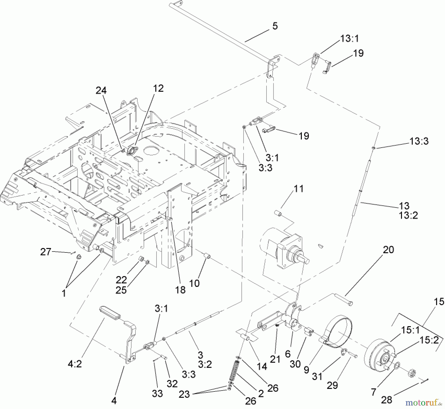  Zerto-Turn Mäher 74256 (Z588E) - Toro Z Master Mower, 72