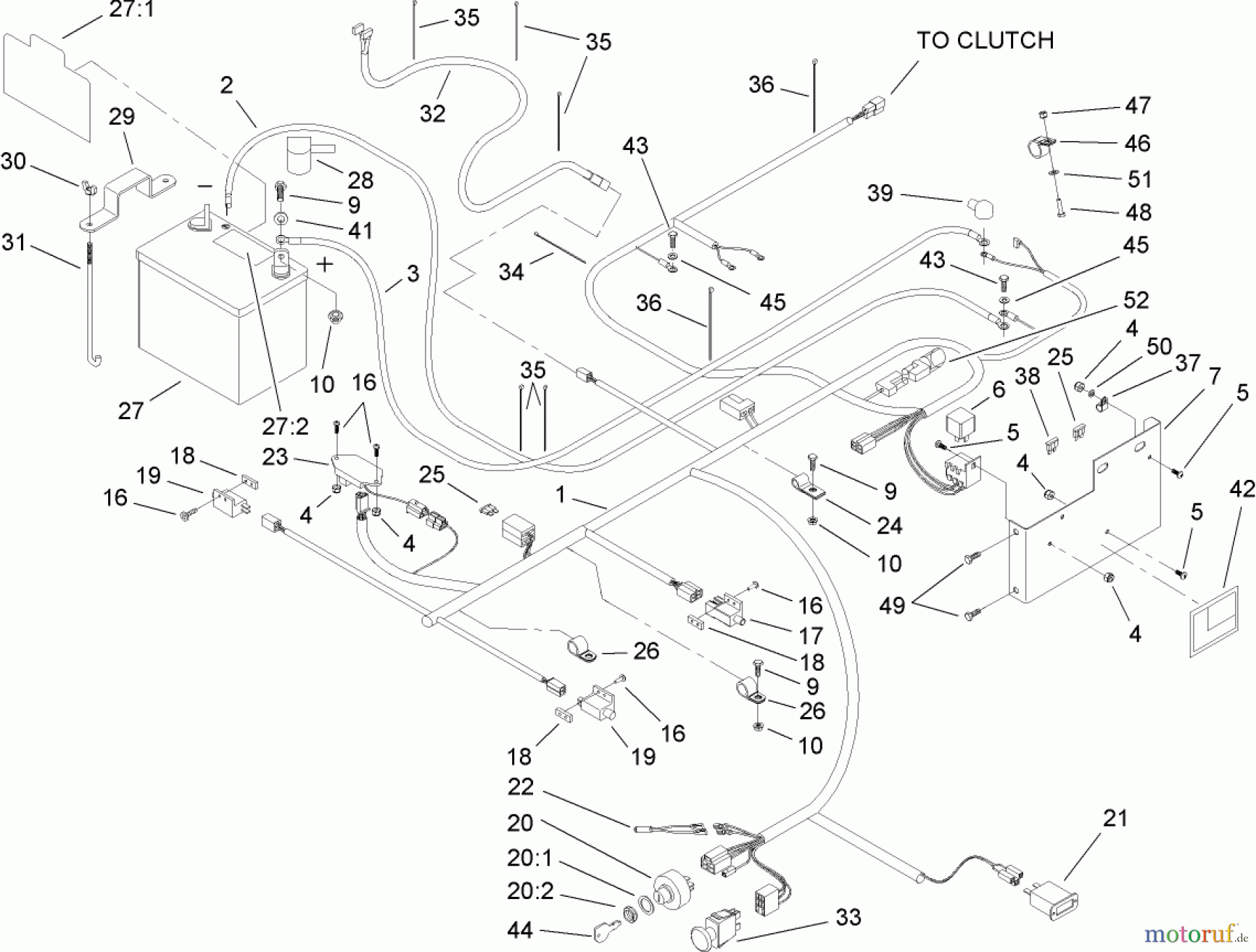  Zerto-Turn Mäher 74256 (Z588E) - Toro Z Master Mower, 72