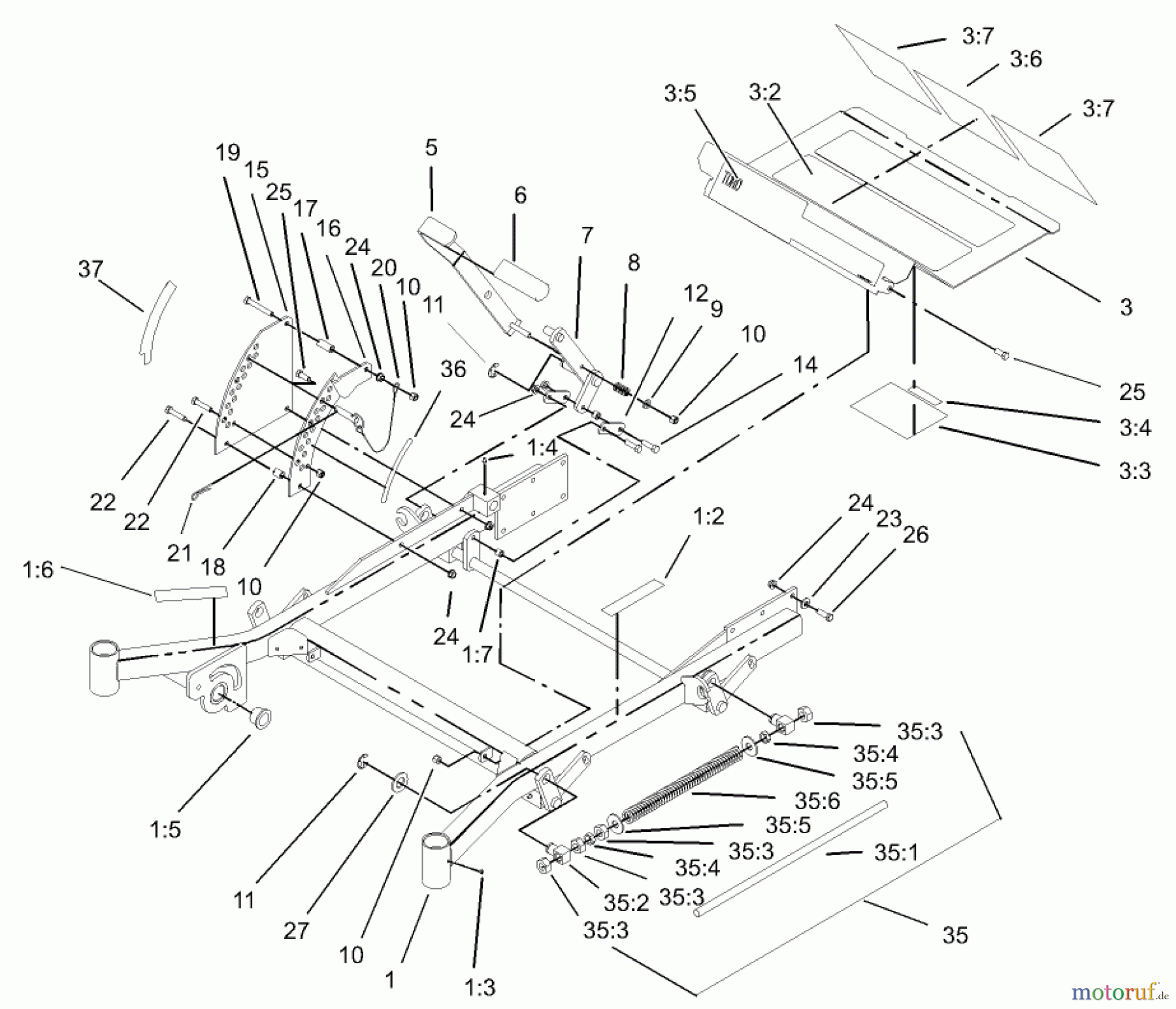  Zerto-Turn Mäher 74258 (Z288E) - Toro Z Master Mower, 62