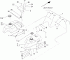 Zerto-Turn Mäher 74262TE (Z500) - Toro Z Master Mower, 152cm TURBO FORCE Side Discharge Deck (SN: 260000001 - 260999999) (2006) Listas de piezas de repuesto y dibujos FUEL TANK ASSEMBLY
