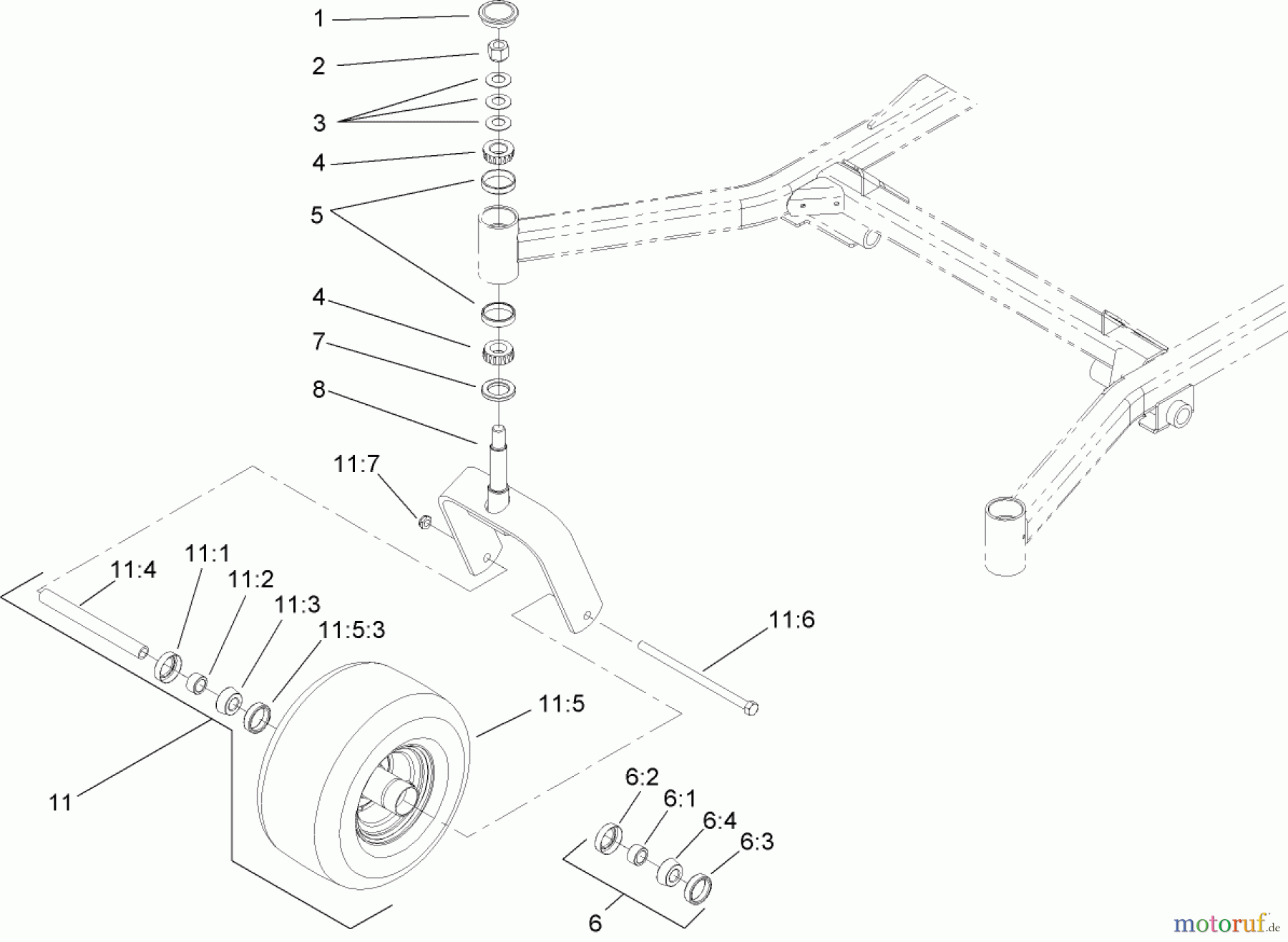  Zerto-Turn Mäher 74263 (Z560) - Toro Z Master Mower, 72