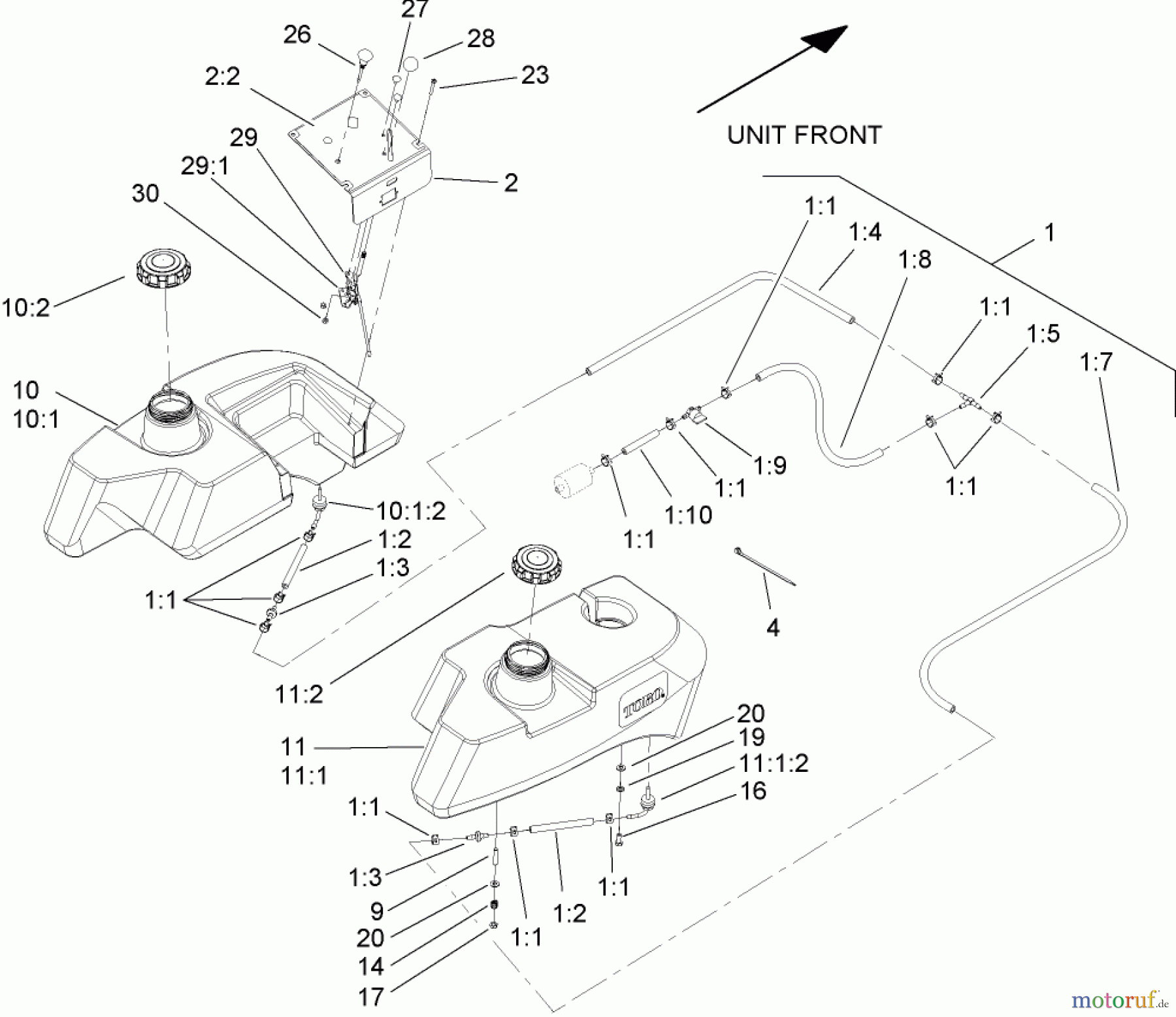  Zerto-Turn Mäher 74263 (Z560) - Toro Z Master Mower, 72