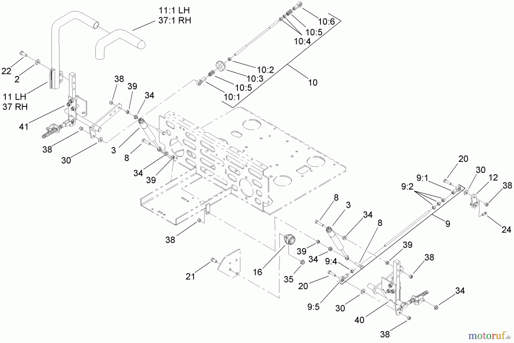  Zerto-Turn Mäher 74263CP (Z560) - Toro Z Master Mower, 72