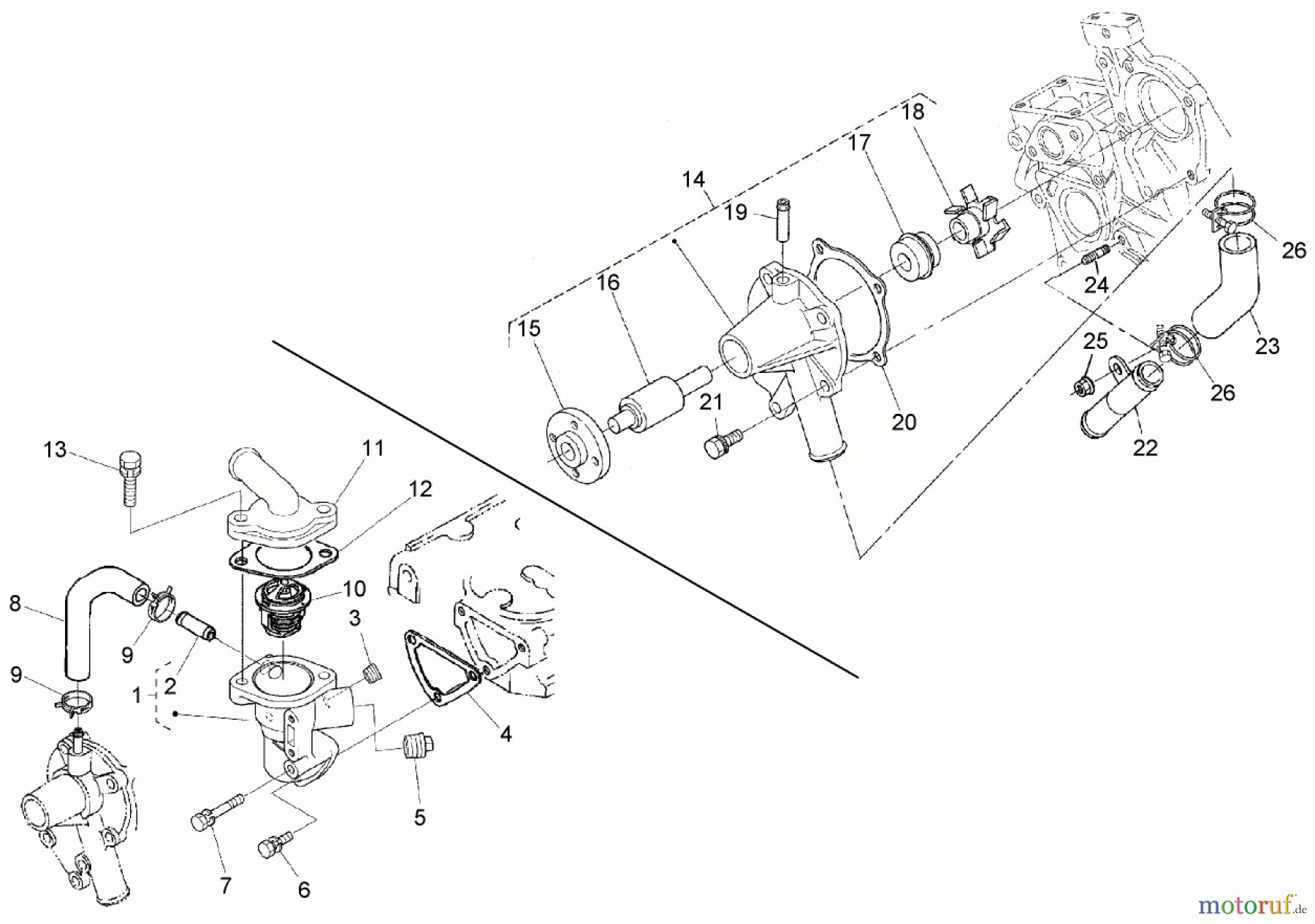  Zerto-Turn Mäher 74264 (Z593-D) - Toro Z Master Mower, 52