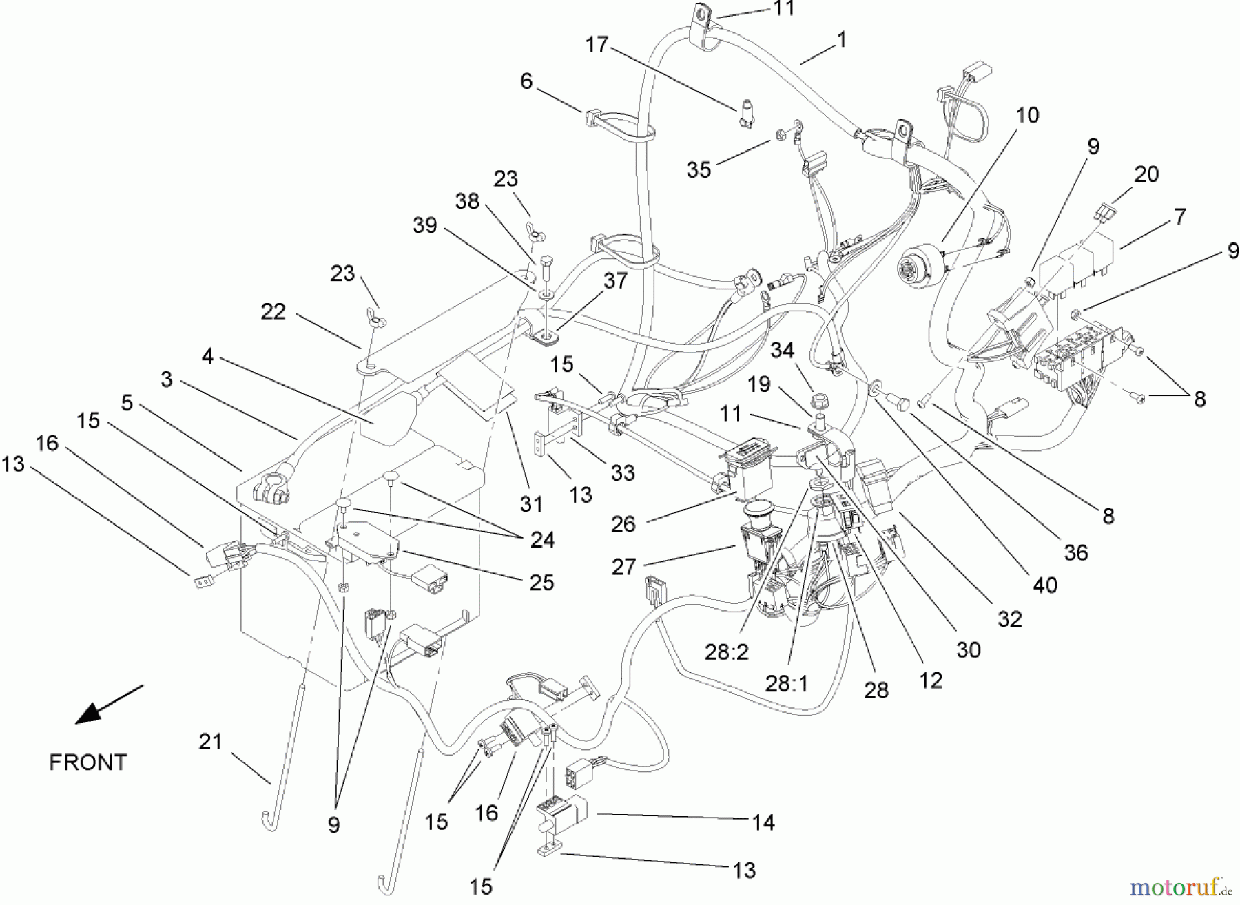  Zerto-Turn Mäher 74265 (Z593-D) - Toro Z Master Mower, 60