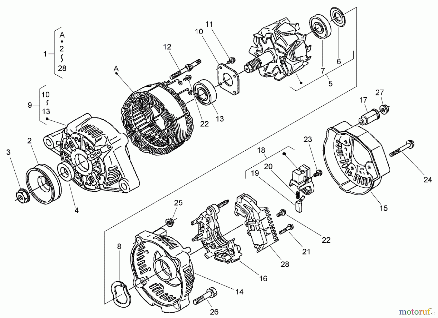  Zerto-Turn Mäher 74266 (Z580-D) - Toro Z Master Mower, 52