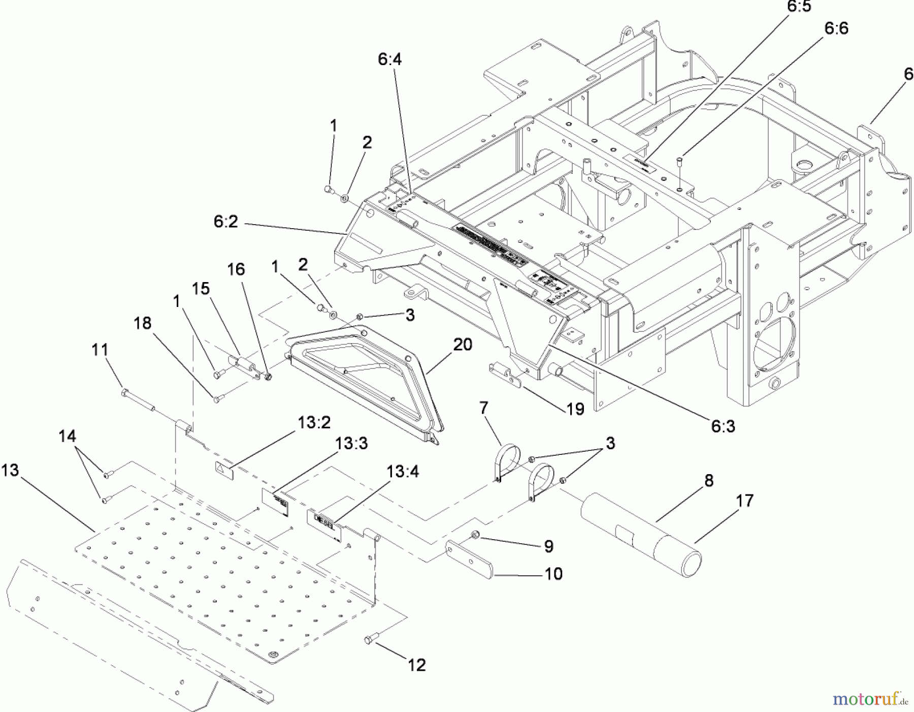  Zerto-Turn Mäher 74266 (Z580-D) - Toro Z Master Mower, 52