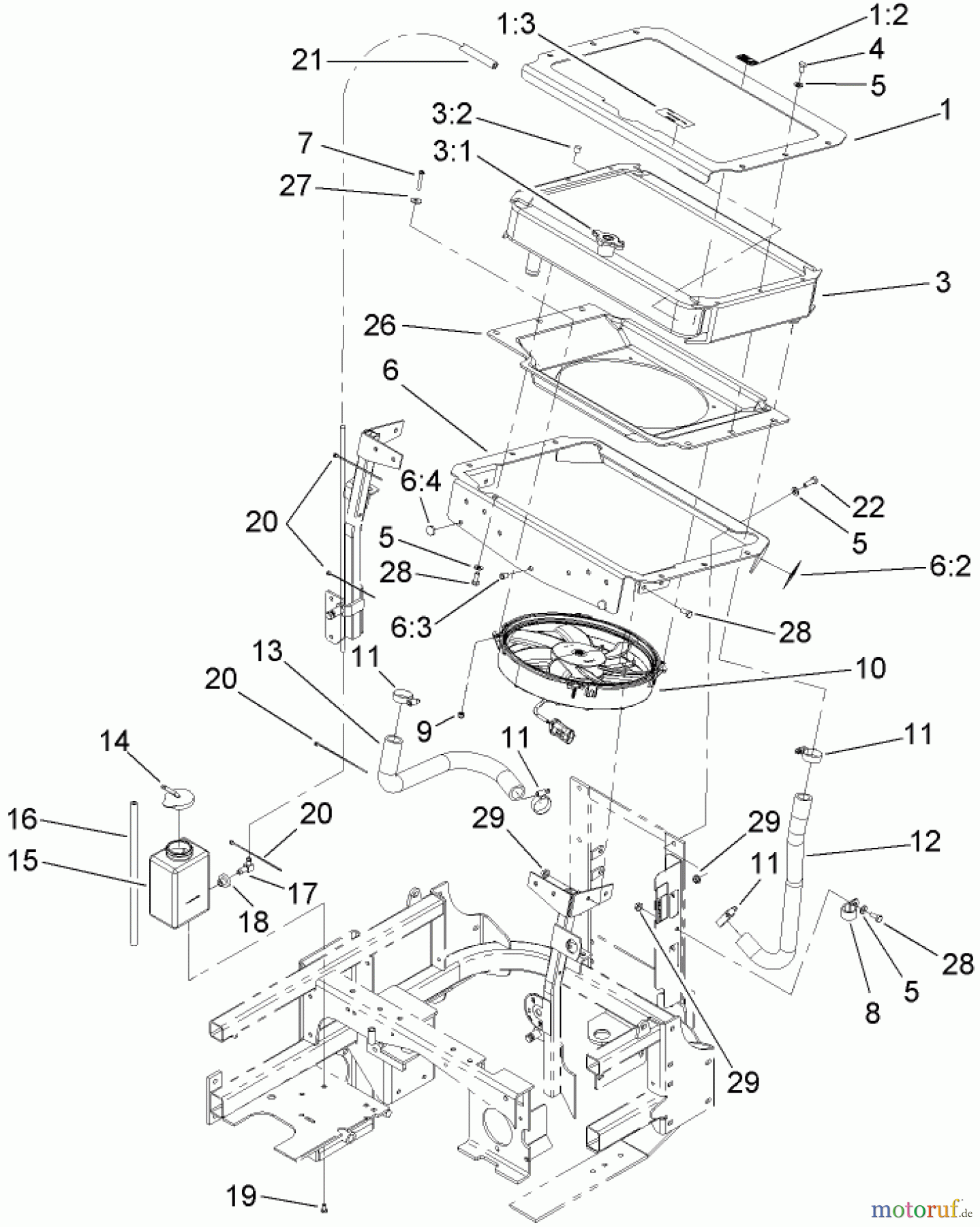  Zerto-Turn Mäher 74266 (Z595-D) - Toro Z Master Mower, 52