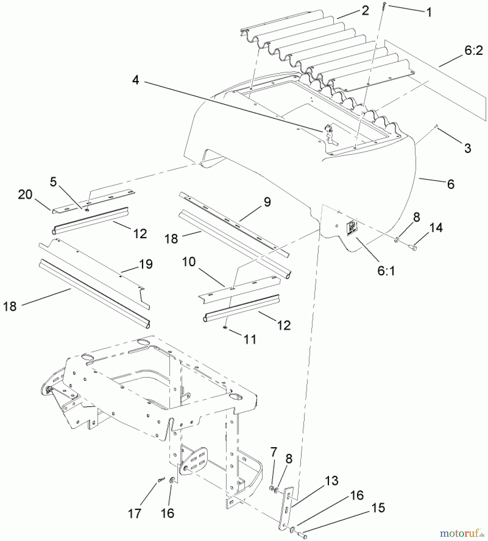  Zerto-Turn Mäher 74266 (Z595-D) - Toro Z Master Mower, 52